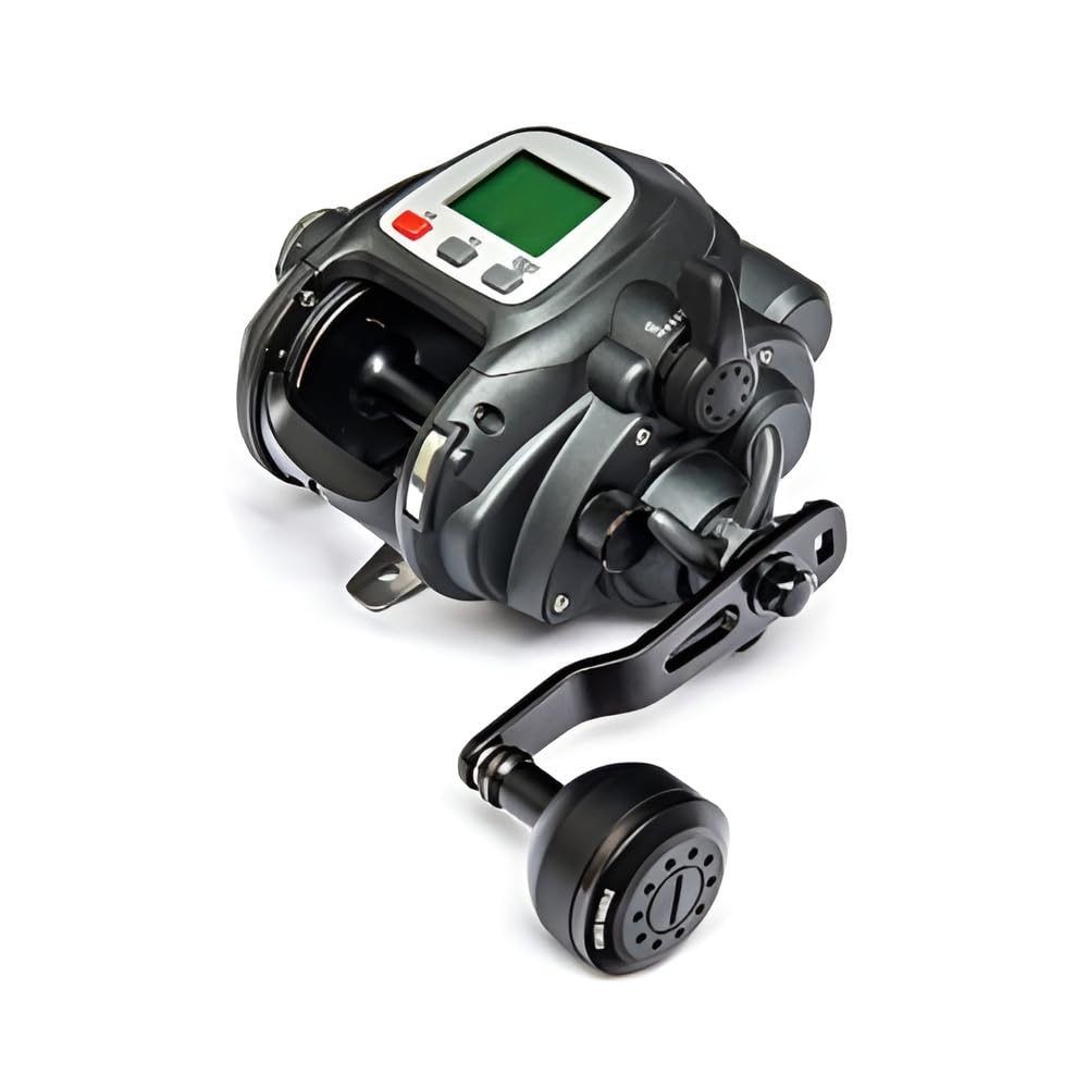 Ziostand Banax Kaigen 7000Cp Ghost Electric Fishing Reel – High Power Assist Saltwater Reel For Big Game Jigging, Max Drag 66 Lbs, Ez-Dial Control, Lightweight Aluminum Body - Korean Version.