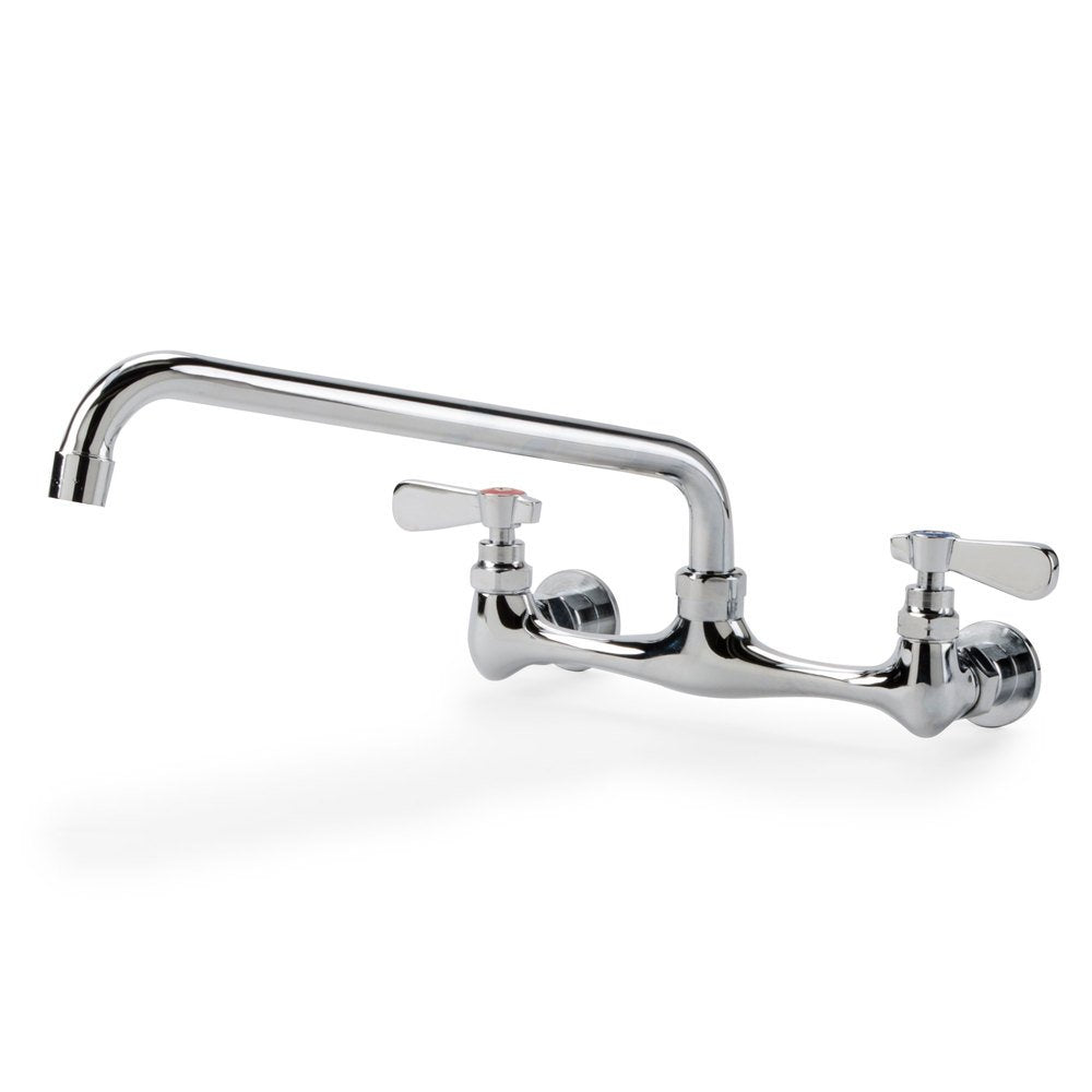 Amgood 8" Center 8" Spout Commercial Kitchen Restaurant Faucet