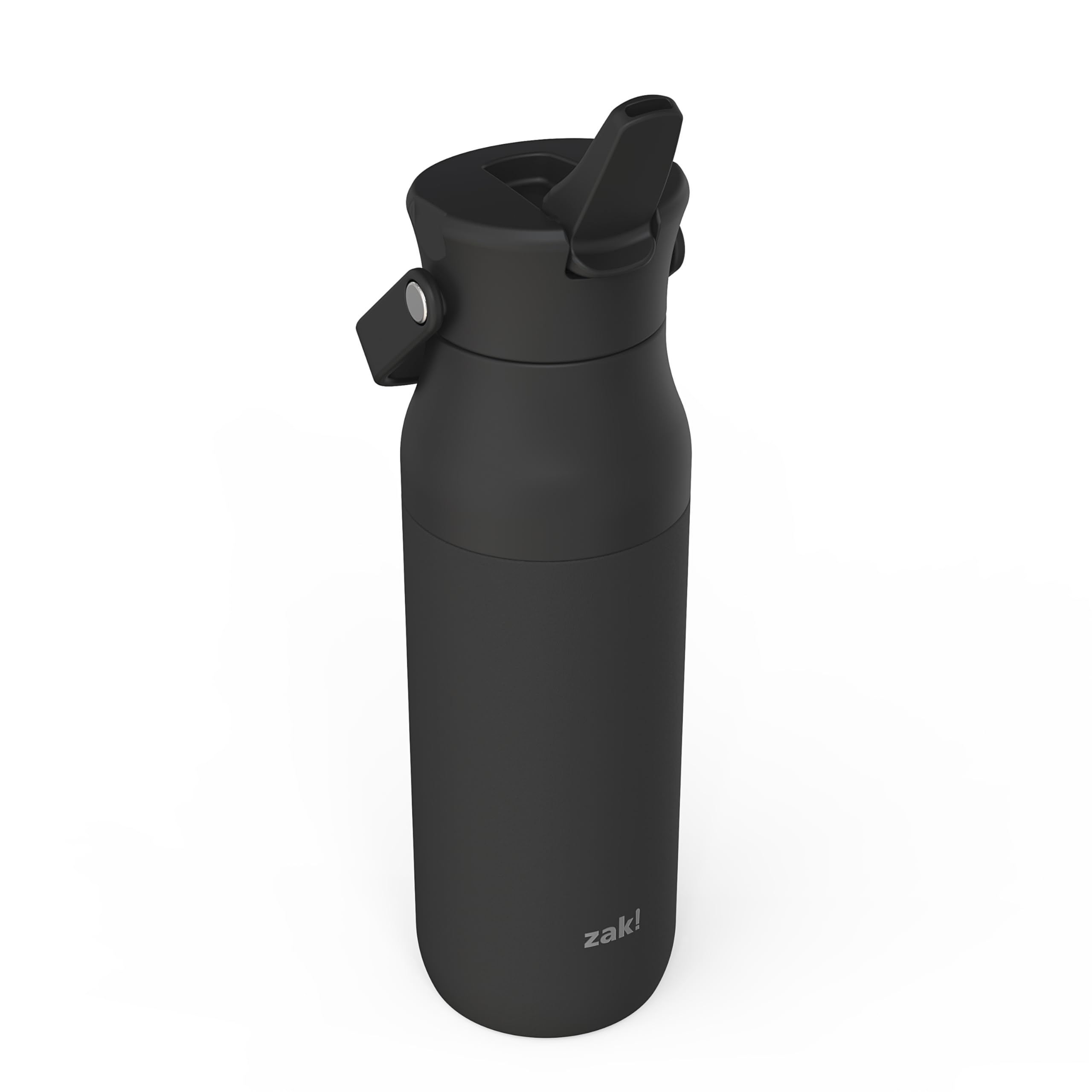Zak Designs Harmony Water Bottle For Travel Or At Home, 32Oz Recycled Stainless Steel Is Leak-Proof