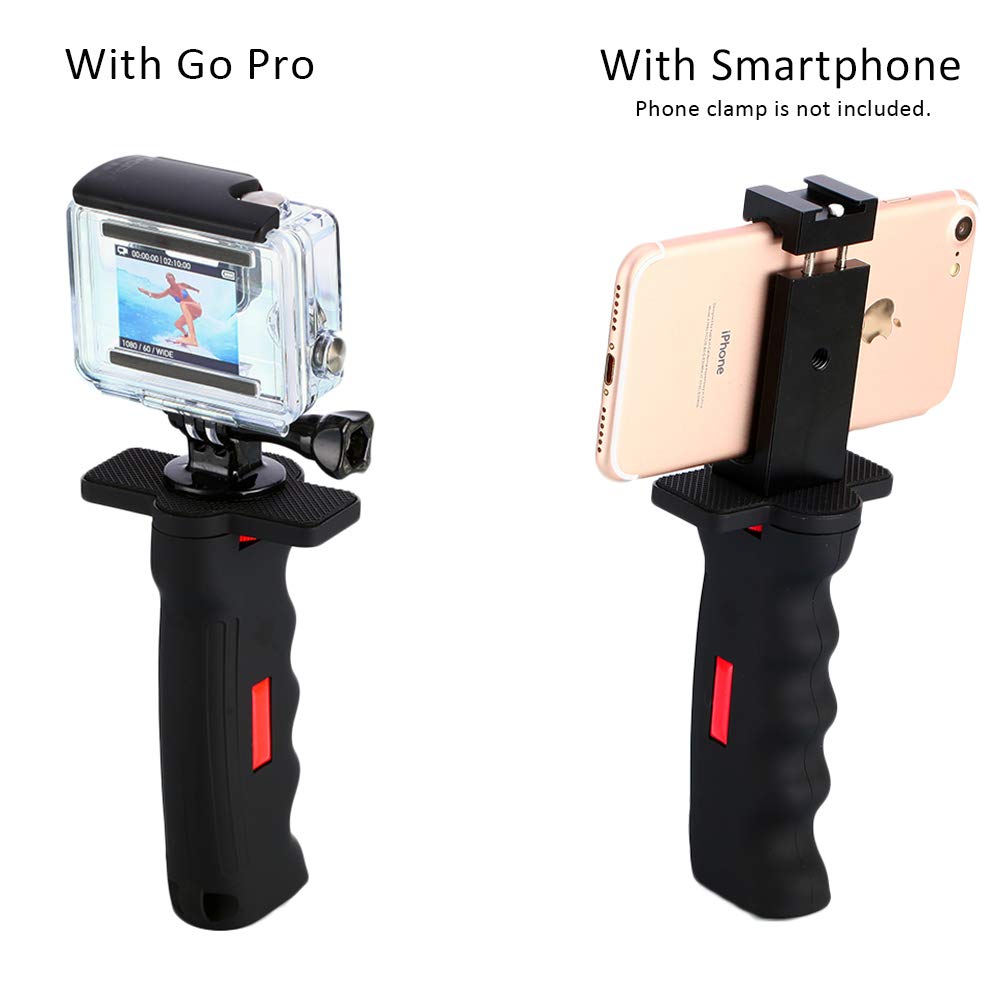 Weihe Poyinco Wide Platform Pistol Grip Camera Handle Camera Stabilizers With 1/4" Screw For Slr Dslr Dc Canon Nikon Sony Iphone Xiaomi Smartphone