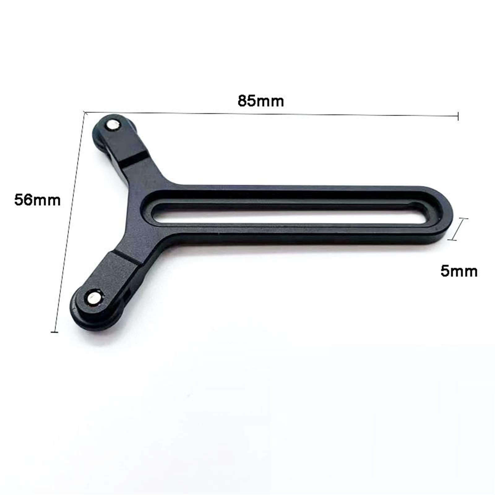 Chichiyang Y Bracket With Double Wheels, Lens Support System With 1/4 Inch Slide Screw For Dji Ronin S Camera Stabilizer