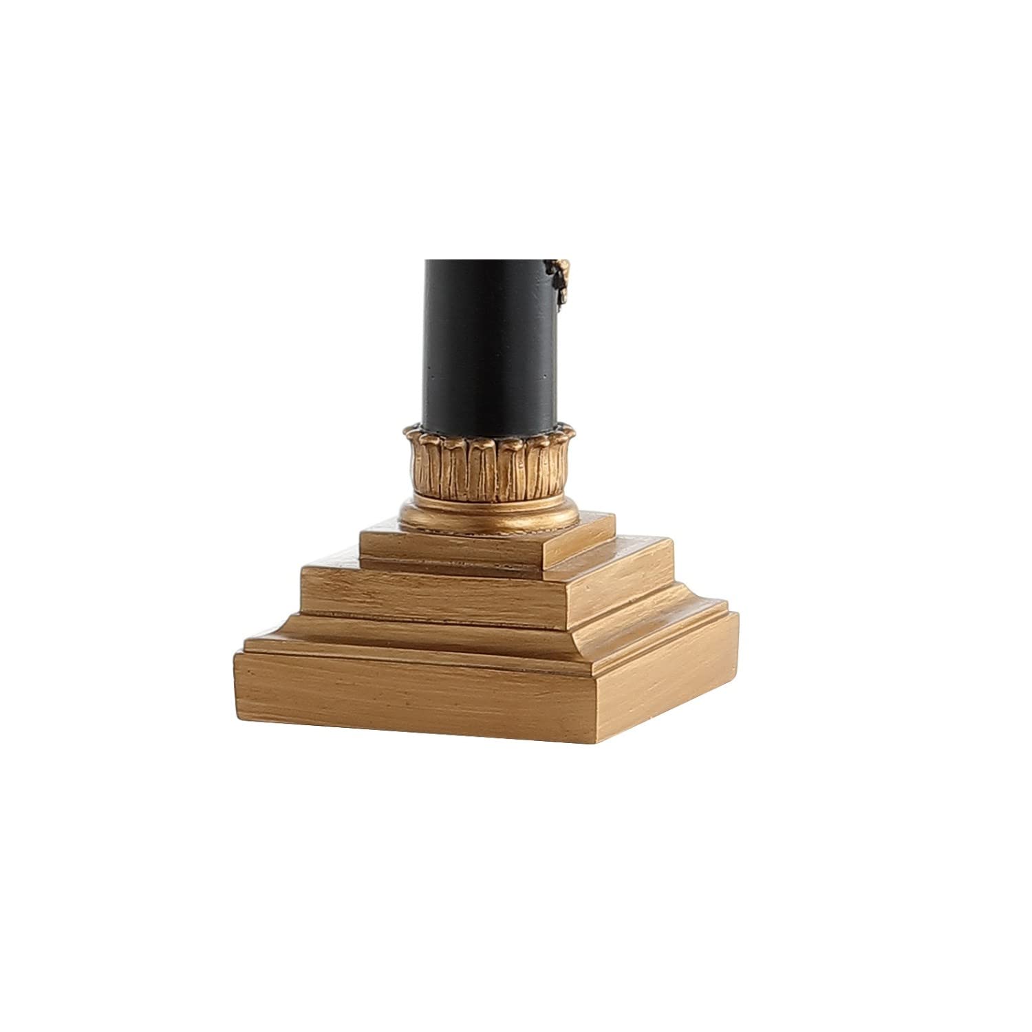 Jonathan Y Jyl3033A Camilla 28.5" Resin Led Table Lamp Traditional Classic Bedside Desk Nightstand Lamp For Bedroom Living Room Office College Bookcase Led Bulb Included, Antique Gold/Black