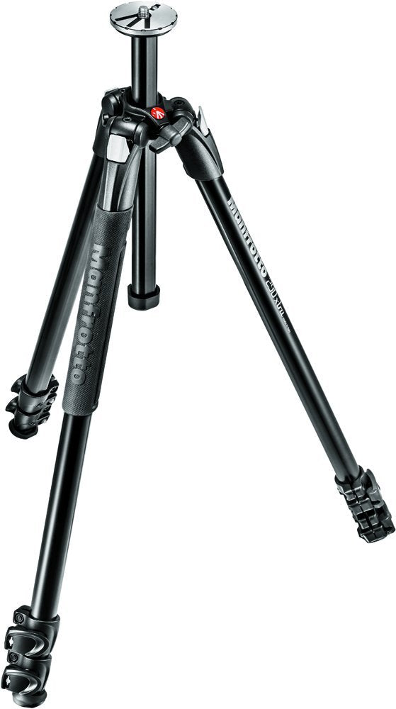Manfrotto 290 Xtra Aluminum Tripod Kit With Ball Head (Mk290Xta3-Bhus) + Quick Release Plate With Special Adapter (200Pl), Black