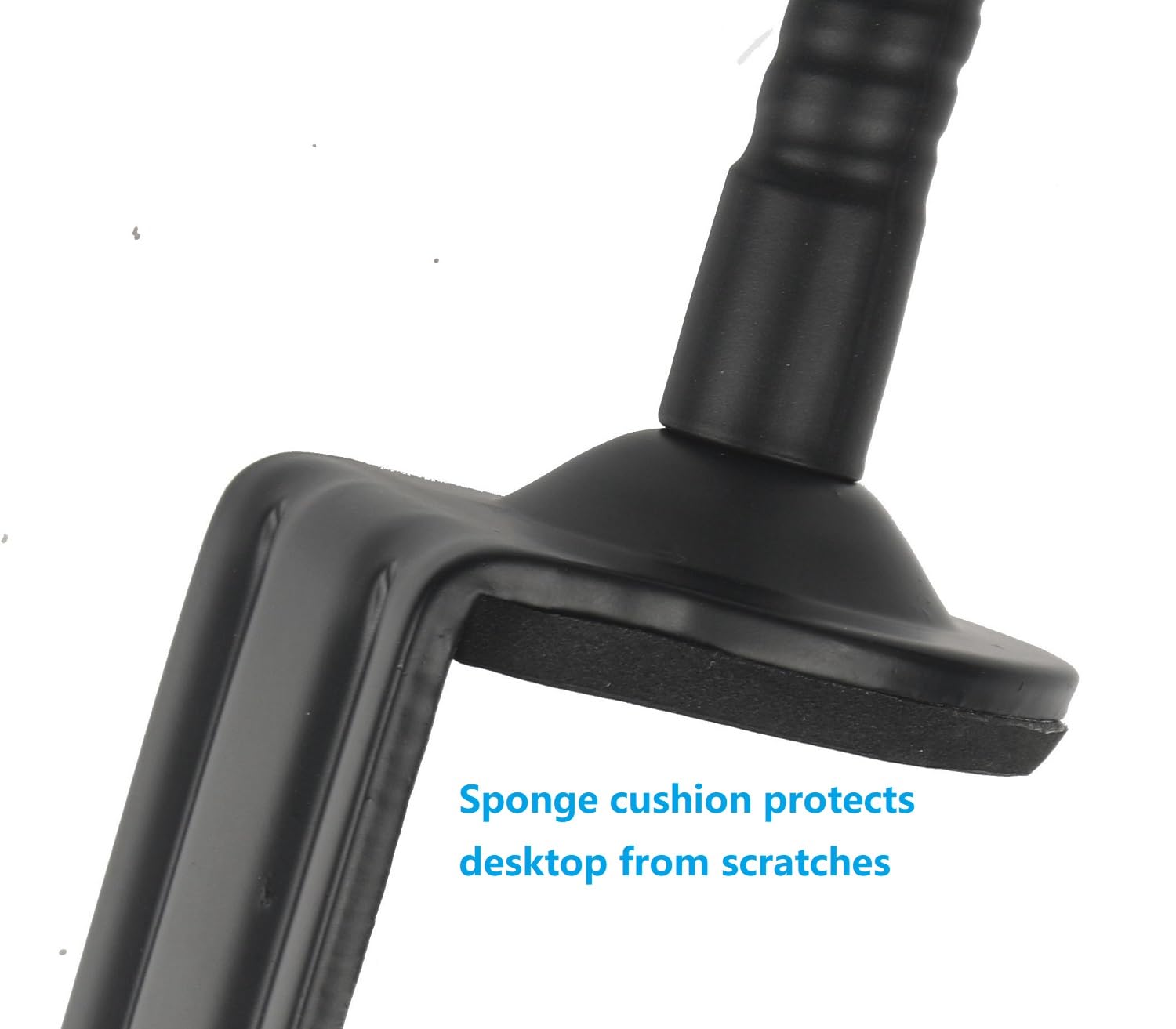 Acetaken Facecam Pro Webcam Stand, 24-Inch Clamp Mount Holder With Headphone Hook Compatible With Elgato Facecam, Facecam Pro Webcams - 1/4''-20 Interface (Max Load 0.5Kg/1.1 Lbs), Black