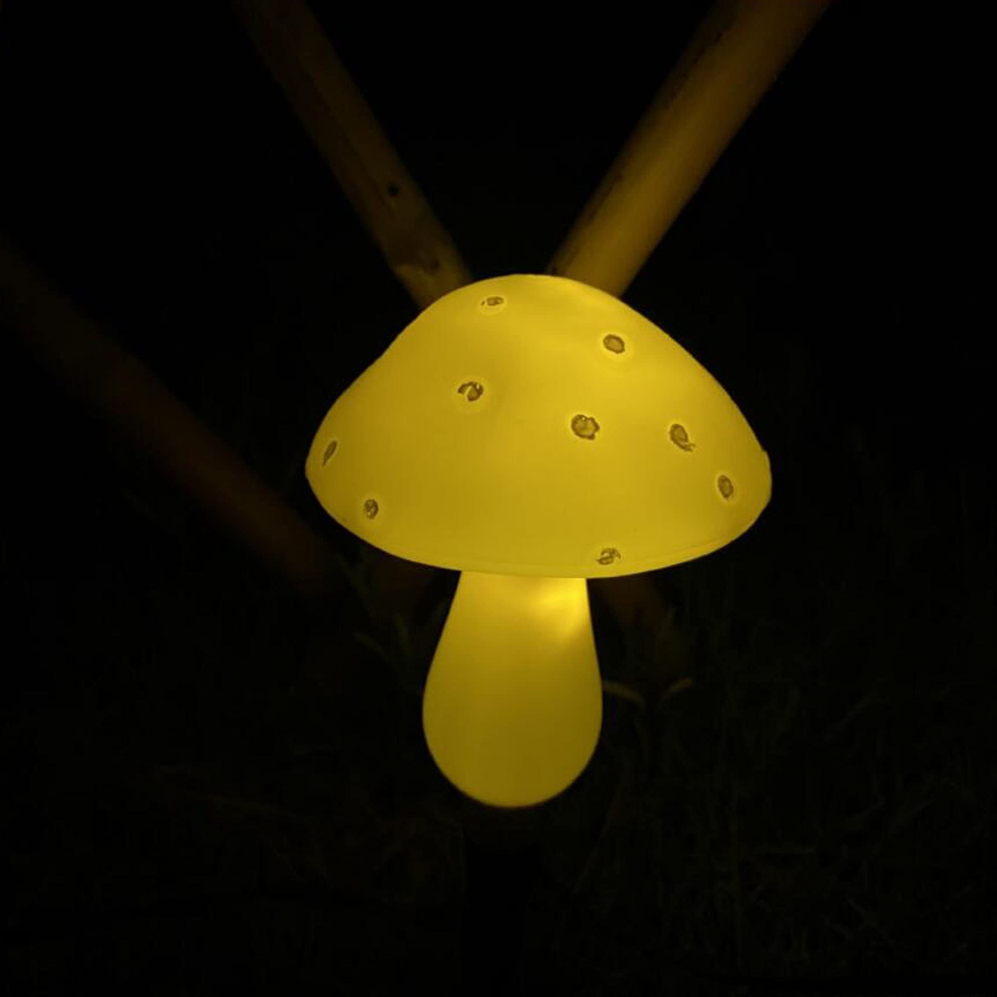 Dreamworth Outdoor Solar Garden Lights, Yard Decorations Mushroom -1Pack 6 Mushroom