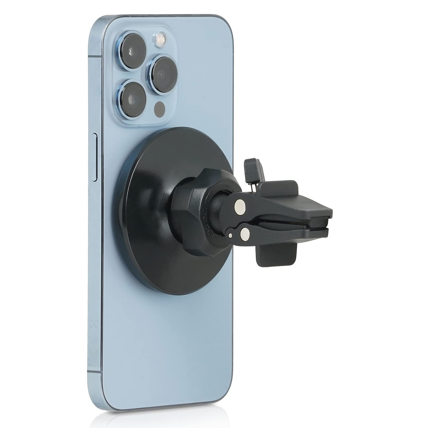 Wicked Chili Magnetic Air Vent Phone Holder Compatible With Apple Magsafe Iphone 16, 15, 14, 13, 12 Car Mount Magnet Holder, Car Accessories, Charging Not Supported (Pro, Max, Plus, Mini) Black