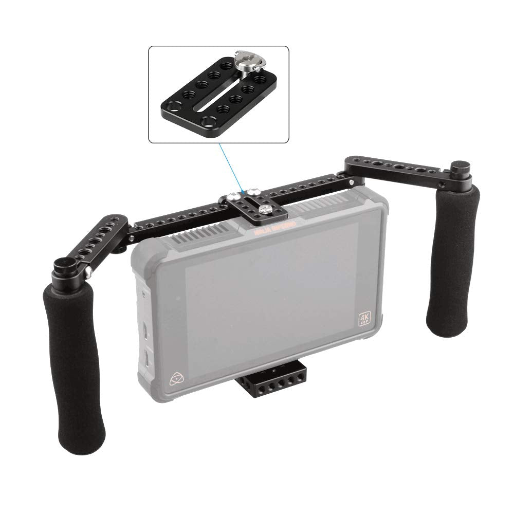 Camvate Universal Top Cheese Plate For Camera Monitor Cage Rig - 2061