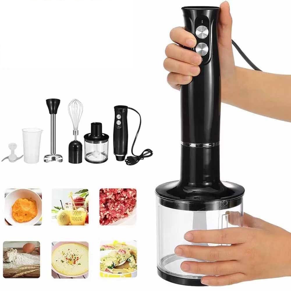 Gyxgs Immersion Blender 7 In 1 Hand Blender, 700W Hand Mixer Stick, Speed Handheld Blender, With Mixing Beaker, Chopper, Whisk And Milk Frother For Soup, Baby Food, Sauce