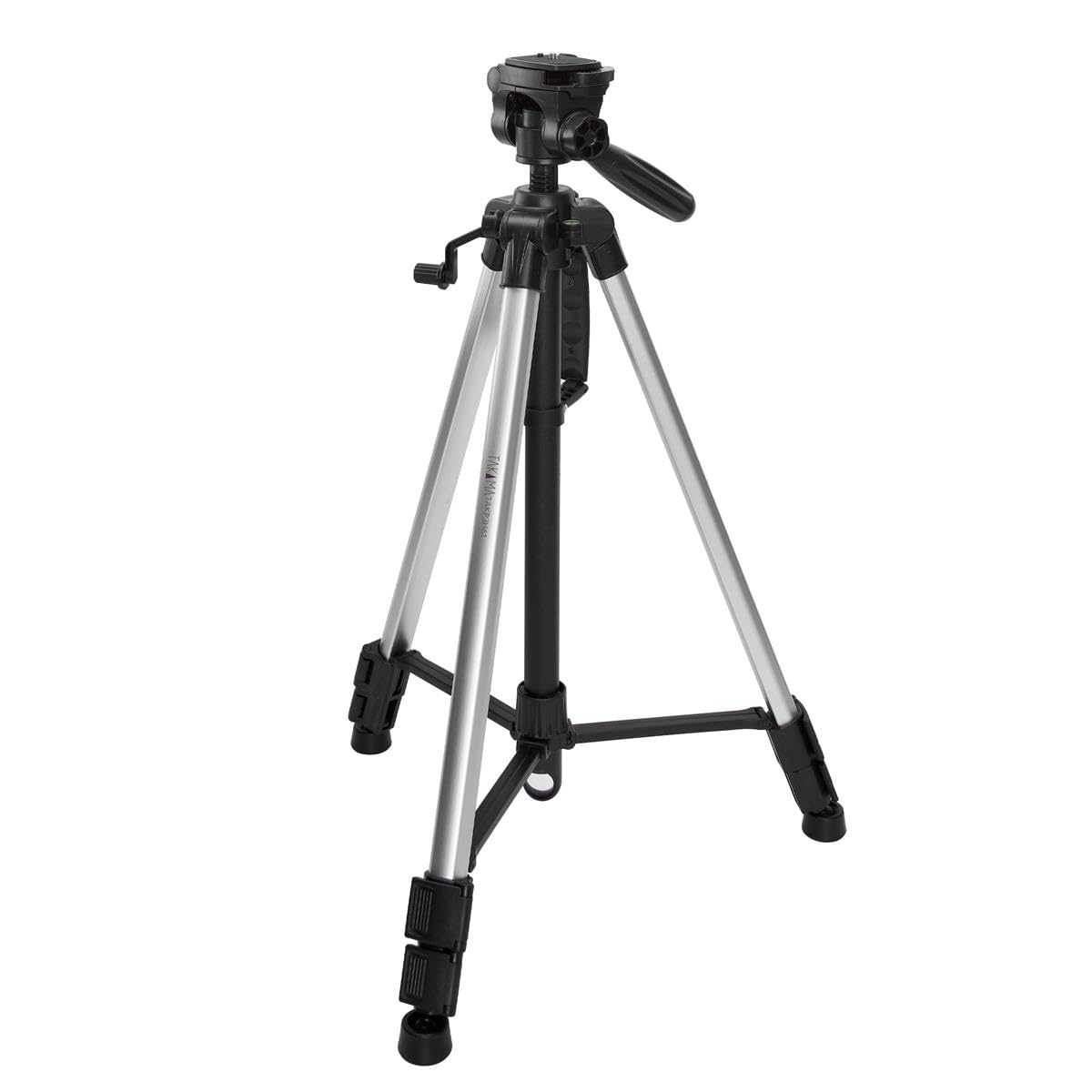 Takama Aluminum 3-Section Tripod With 3-Way Head, 61" Max Height
