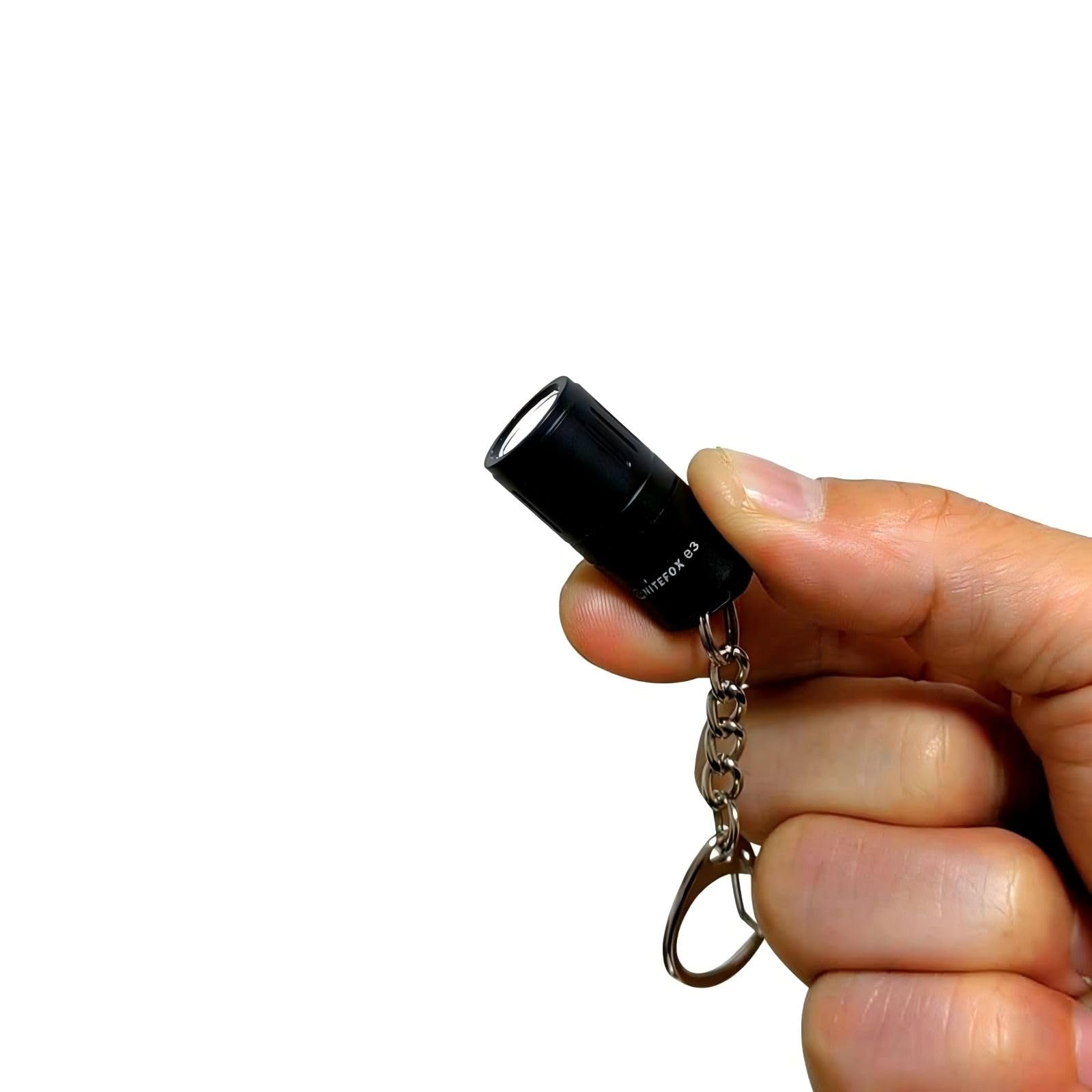 Nitefox E3 Mini Keychain Flashlight Micro Small Keychain Light Bright 100 Lumens Protable Pockect Light Key Ring Torch For Everyday Dog Walk Camping Hiking Nice  For Parents Friends