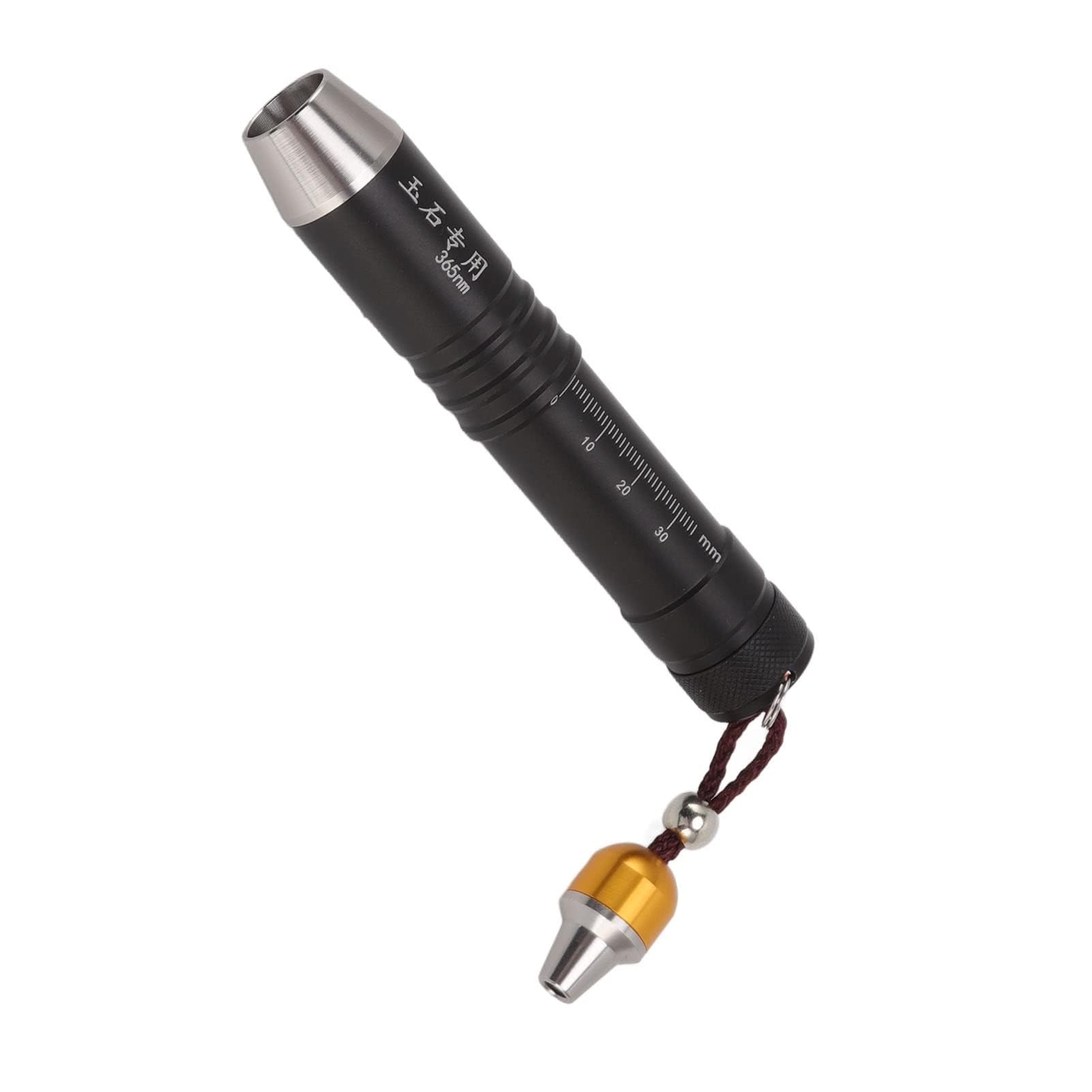 Hyuduo Identification Flashlight Small Diameter Triple Light Source Prevent Counterfeit Jade Appraisal Light For Jewelry,Multi Function Lighting Flashlight For Camping Hiking Emergency