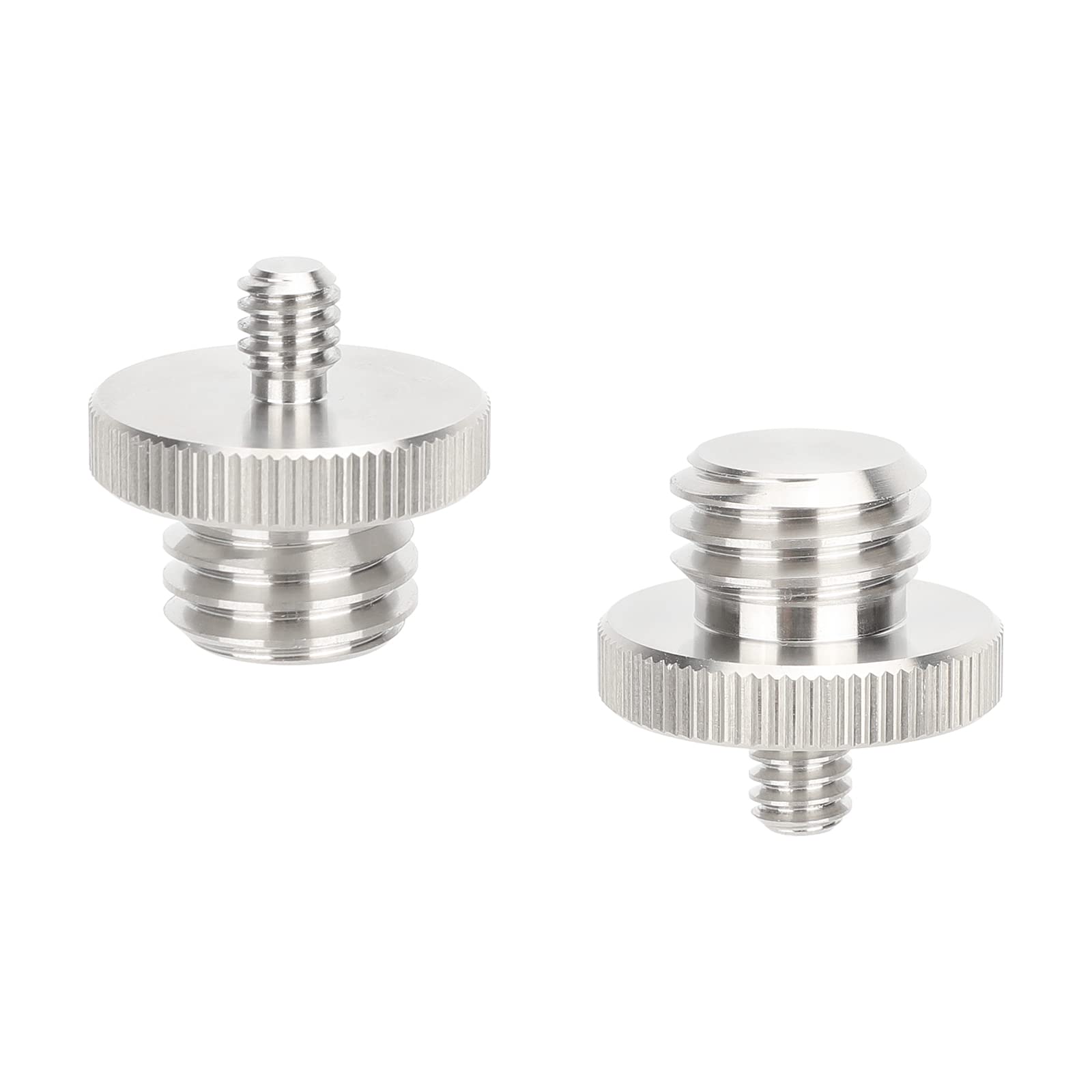 Camvate 5/8"-11 Male To 1/4"-20 Male Survey Adapter For Tripod Laser Level Bosch(2 Pieces) - 3287