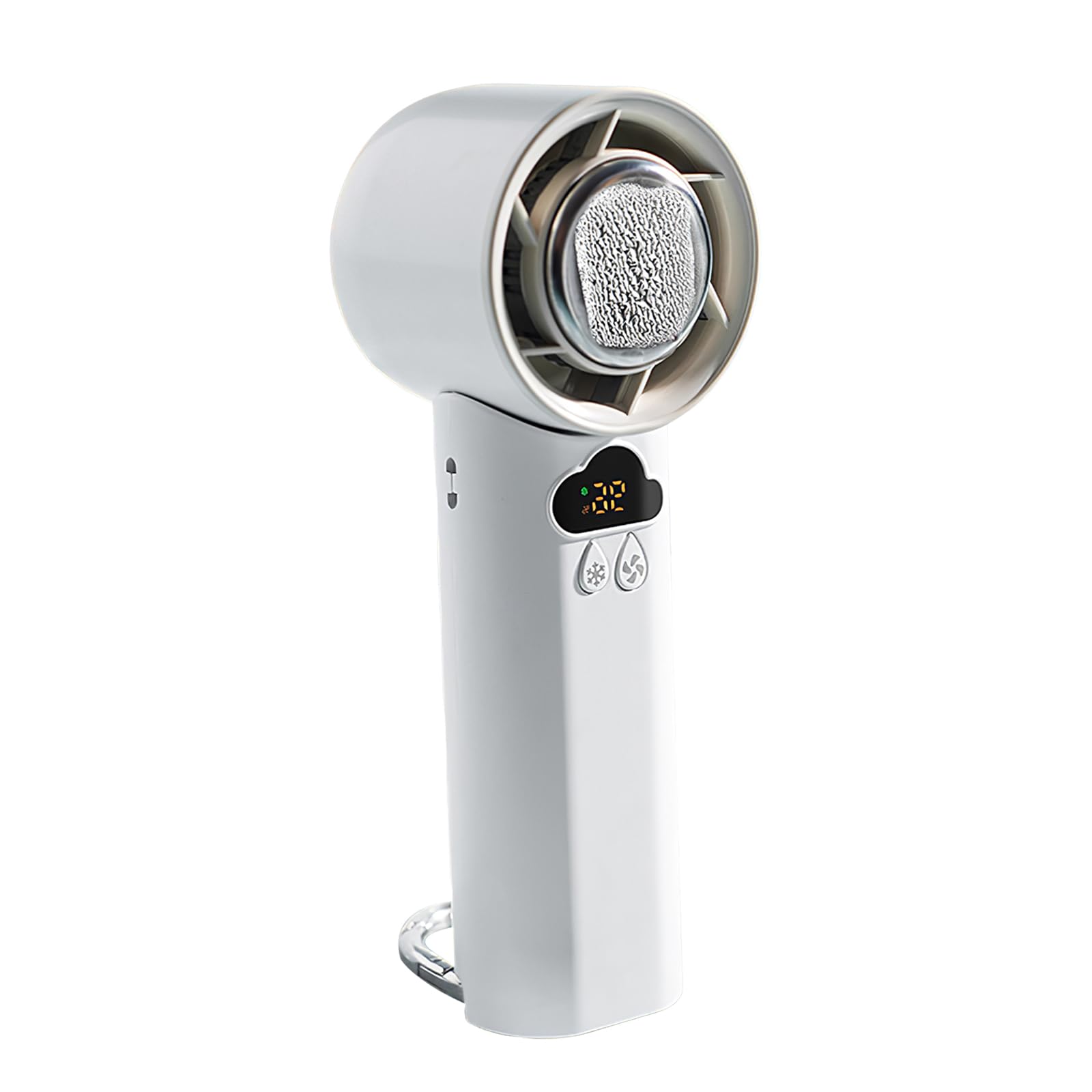 Portable Handheld Fan, High-Speed 2 In 1 Folding Fan, Small Rechargeable Fans With Handheld - Koospark