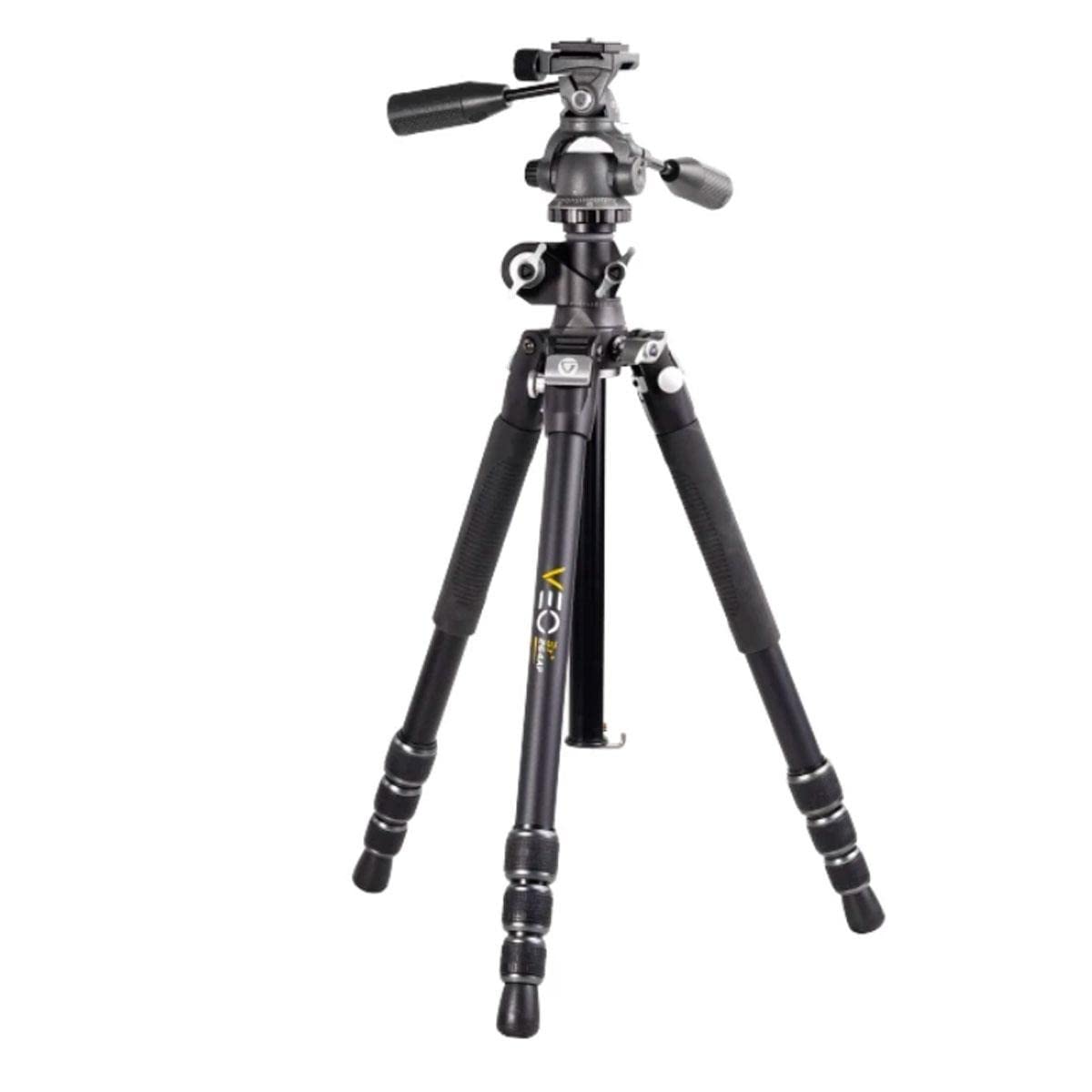 Vanguard Veo3T+264Ap Aluminum Travel Tripod With Pan Head And Multi-Angle Center Column For Overhead Shots