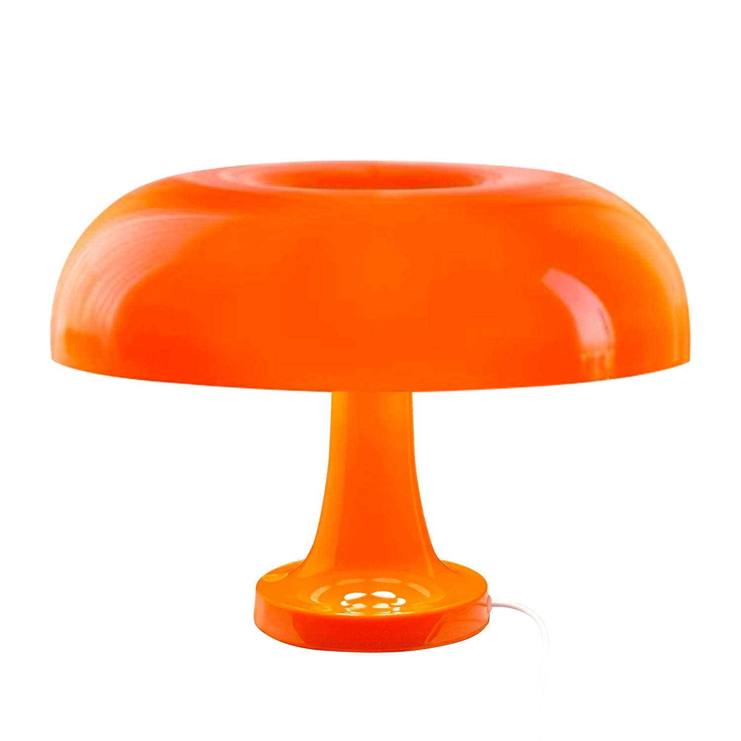 Fjkyczo Orange Mushroom Lamp,Mushroom Table Lamp,Retro Lamp,Orange Table Lamp,Suitable For Living Room, Office, Room, Bedroom