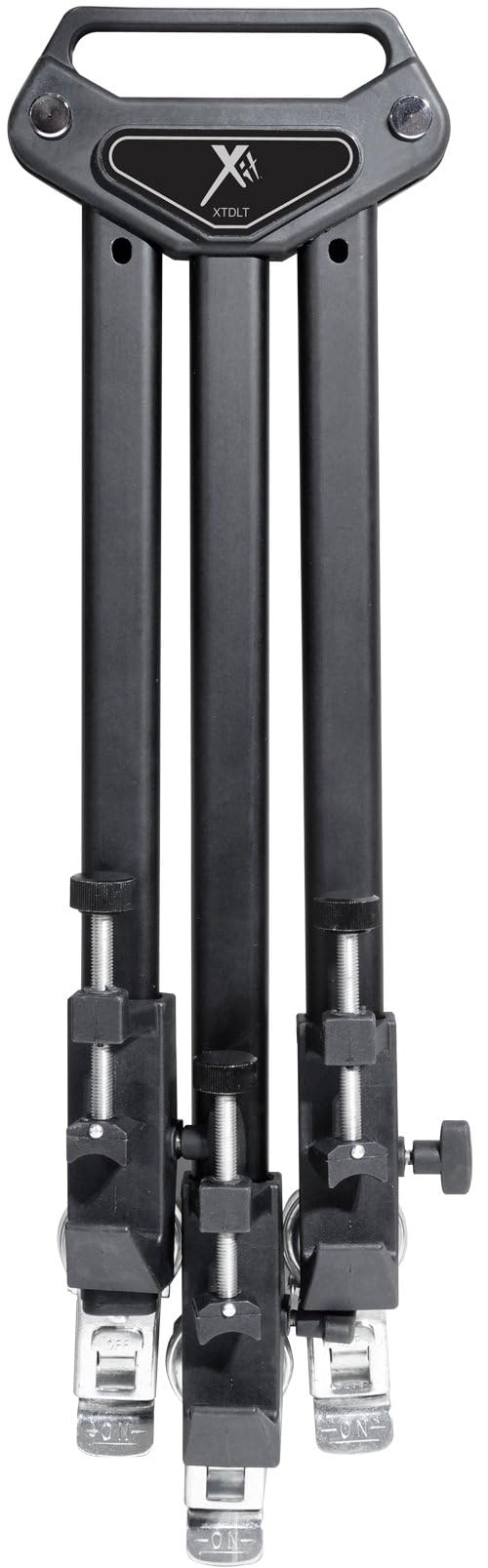 Xit Xtdlt Elite Series Professional Universal Tripod Dolly With One Step Easy Lock And Locking Wheels (Black)