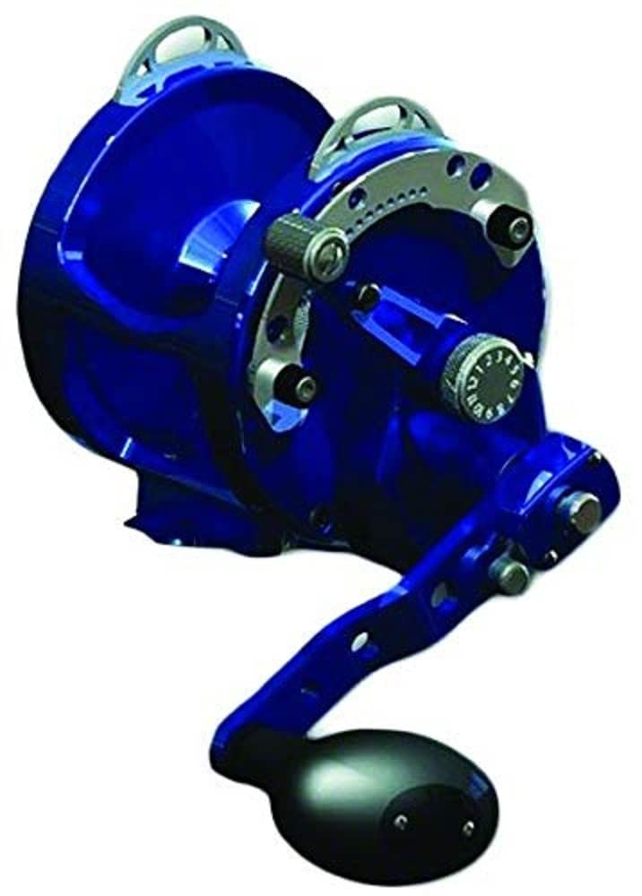 Avet 2-Speed H5.4:1,L2.4:1 Lever Drag Reel, Blue
