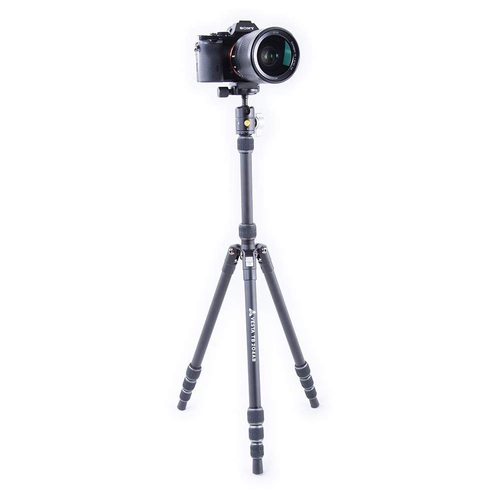 Vanguard Vesta Tb204Ab Compact Aluminum Travel Tripod With Ball Head