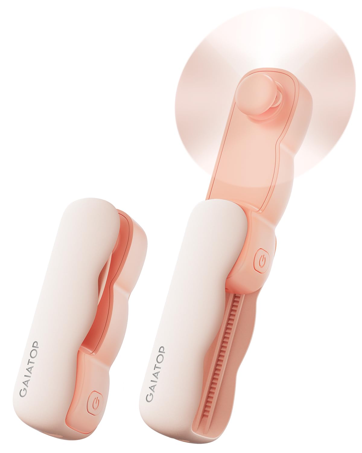 Gaiatop Portable Handheld Fan, Cute Clouds Mini Slide Fan, 3 Speed Usb Rechargeable Small Hand Fan