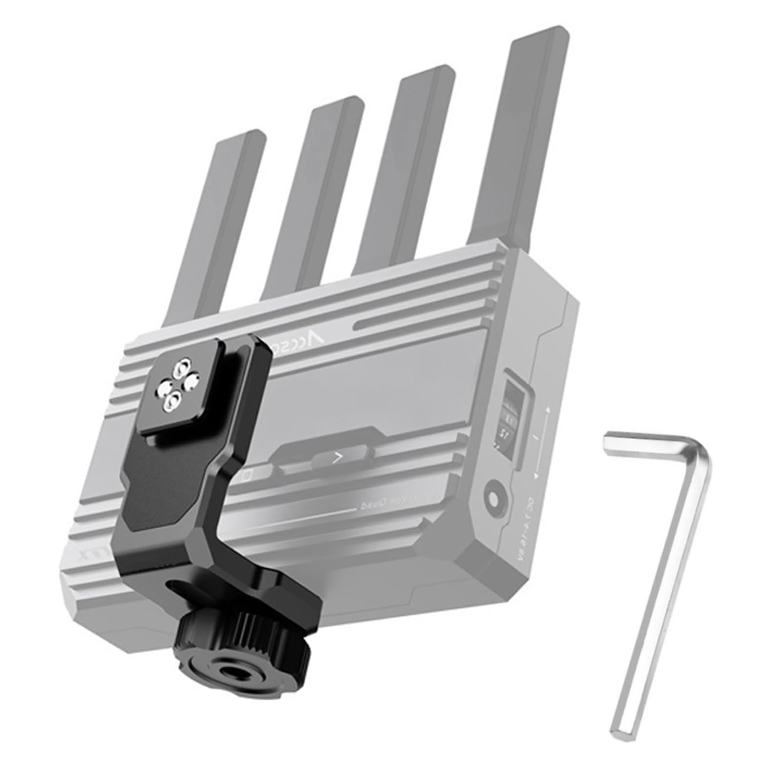 Wansupyin Video Transmission System Bracket Adapter With 1/4 Screw For Dji/Rs2/Rsc2/Rs3/Rs2Pro Stabilizer