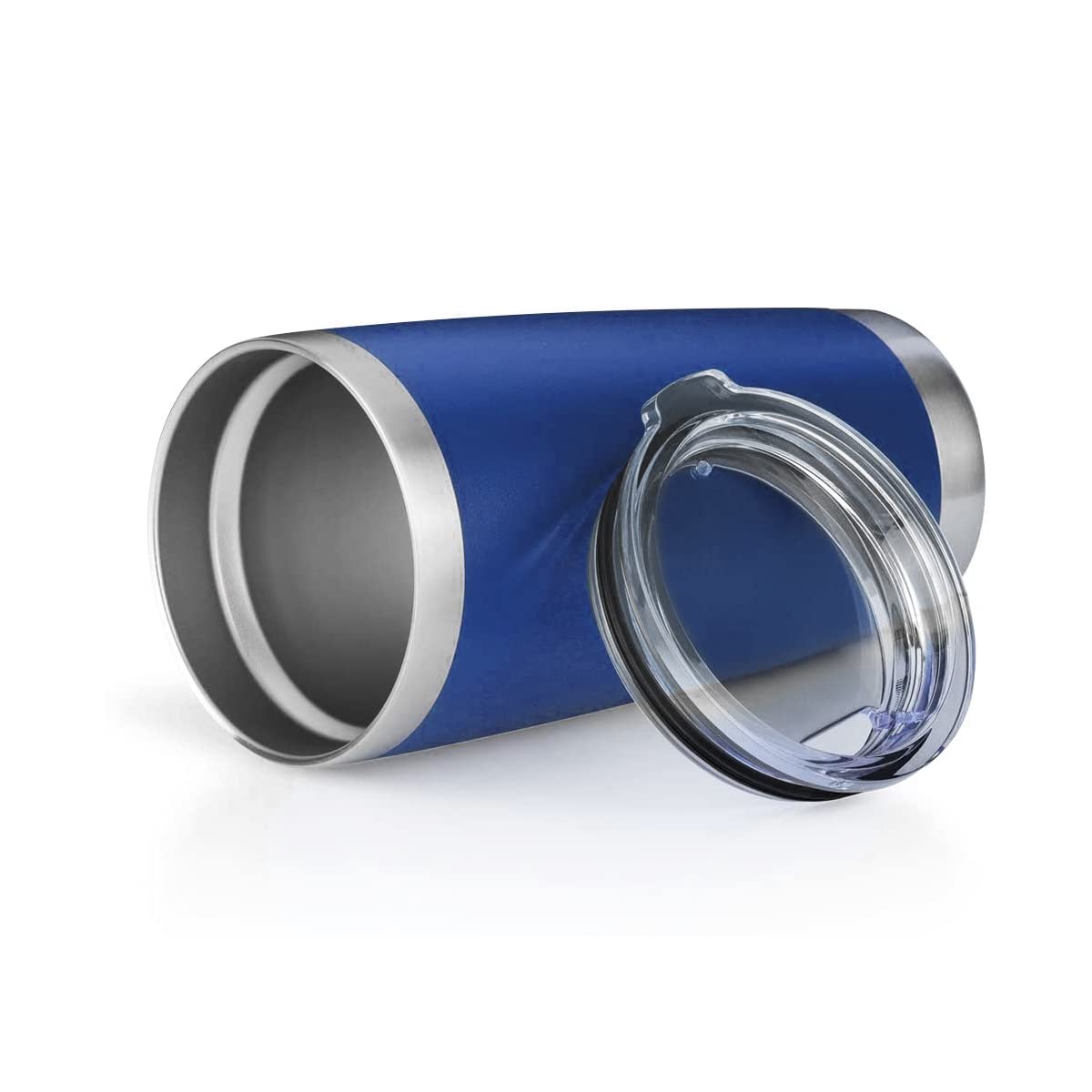 20Oz Tumbler Stainless Steel Vacuum Insulated Mug With Lid, Double Wall Travel Mug, Durable Powder