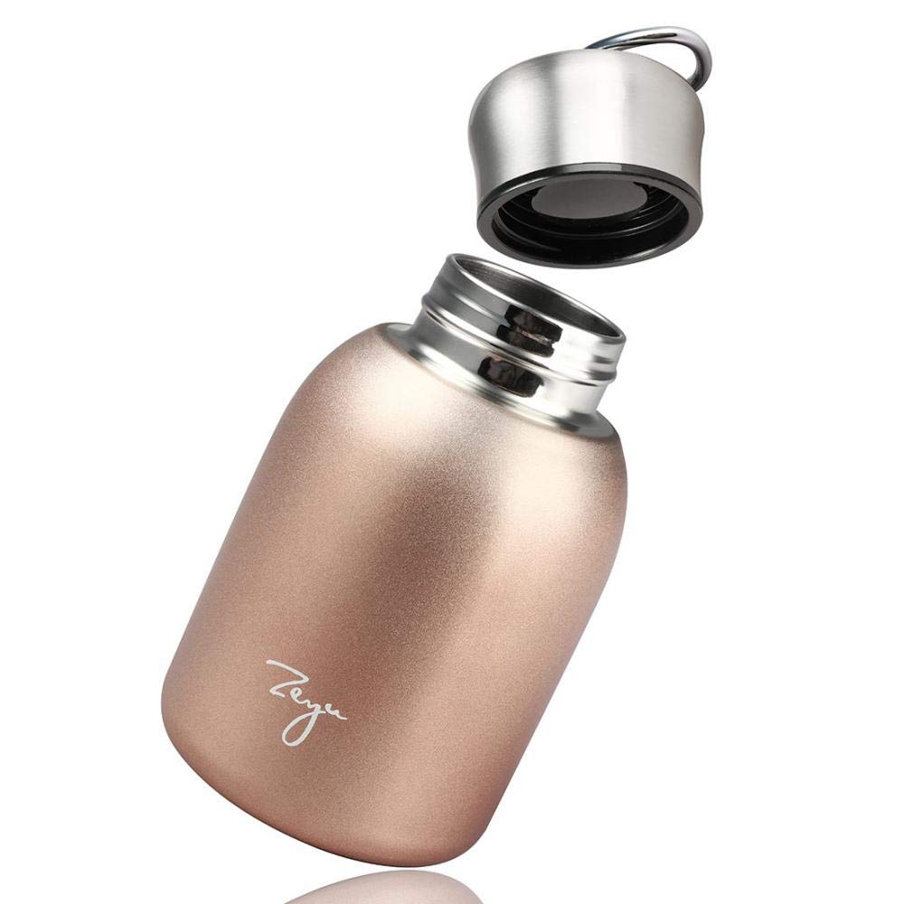 Gets Mini 9 Oz Stainless Steel Water Bottle, 280Ml Vacuum Insulated Water Bottle Leak Proof Sport