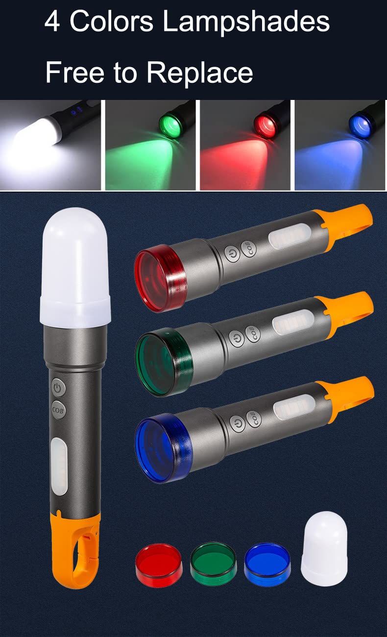 Poyoelf Zoomable Led Flashlight With Cob Sidelight With Hook,Rechargeable Edc Small Lantern Flashlight,Waterproof,Utility Portable Handheld Torch For Camping,Hiking,Emergency,Home Use(Black)