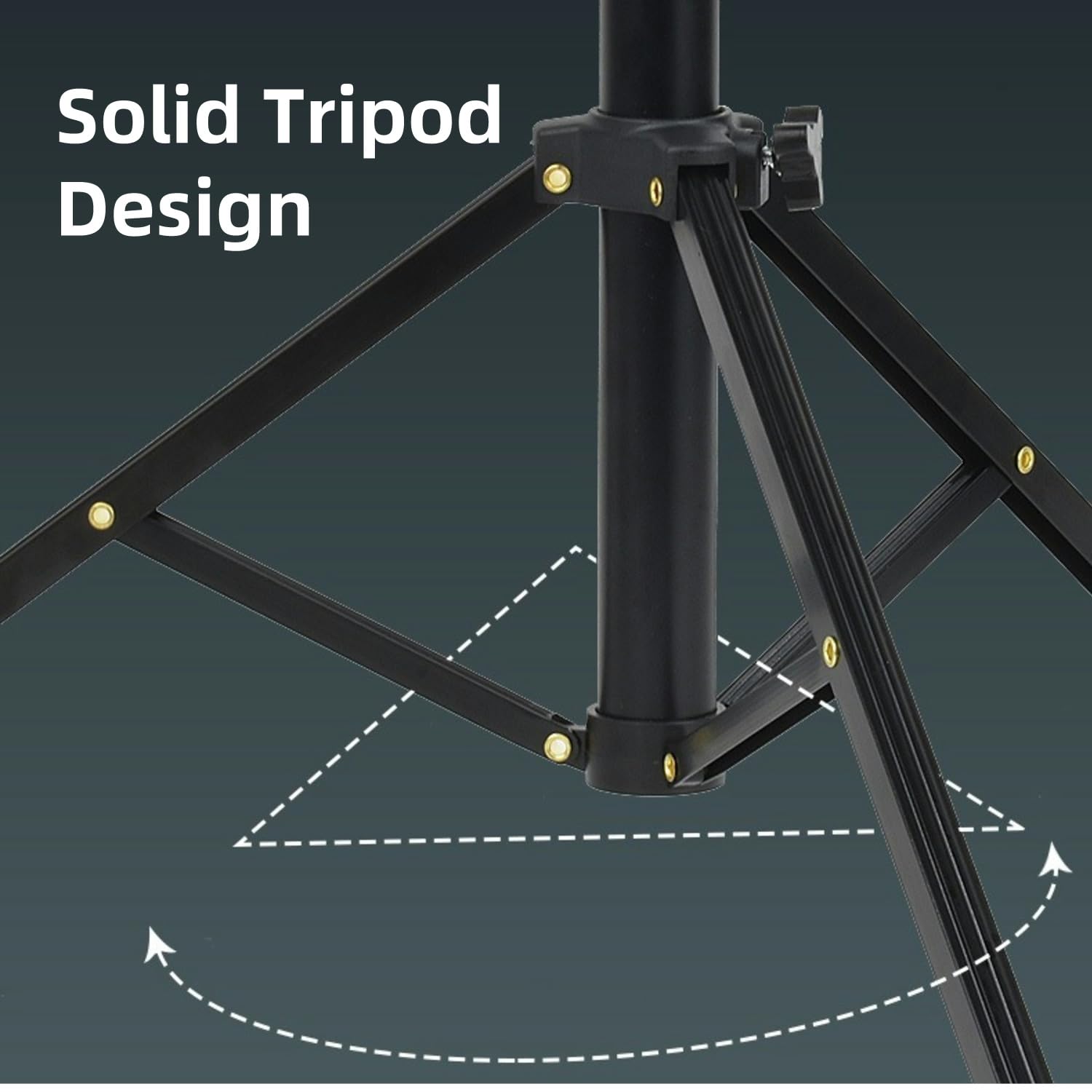 Yki Golf Tripod For Recording Golf Swing, Golf Swing Analyzer Phone Holder, Golf Selfie Stick For Swing Training Aid, Golf Tripod Stand For Smartphone & Camera