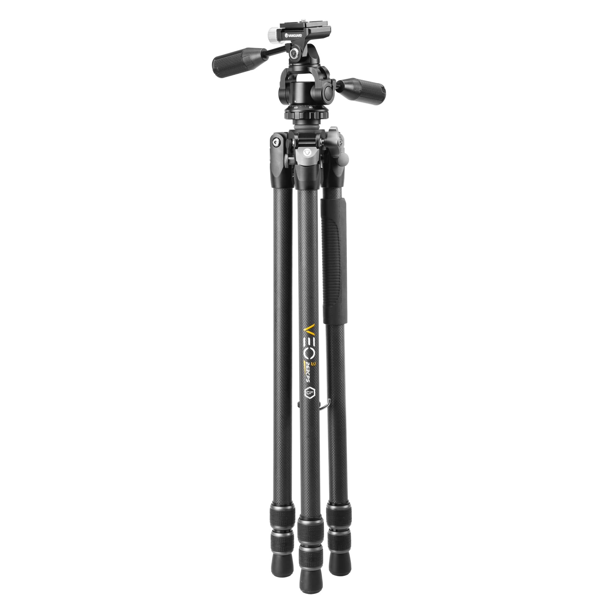 Vanguard Veo3 263Cps Carbon Fiber Tripod With Veo Ph-38S 3 Way Panhead