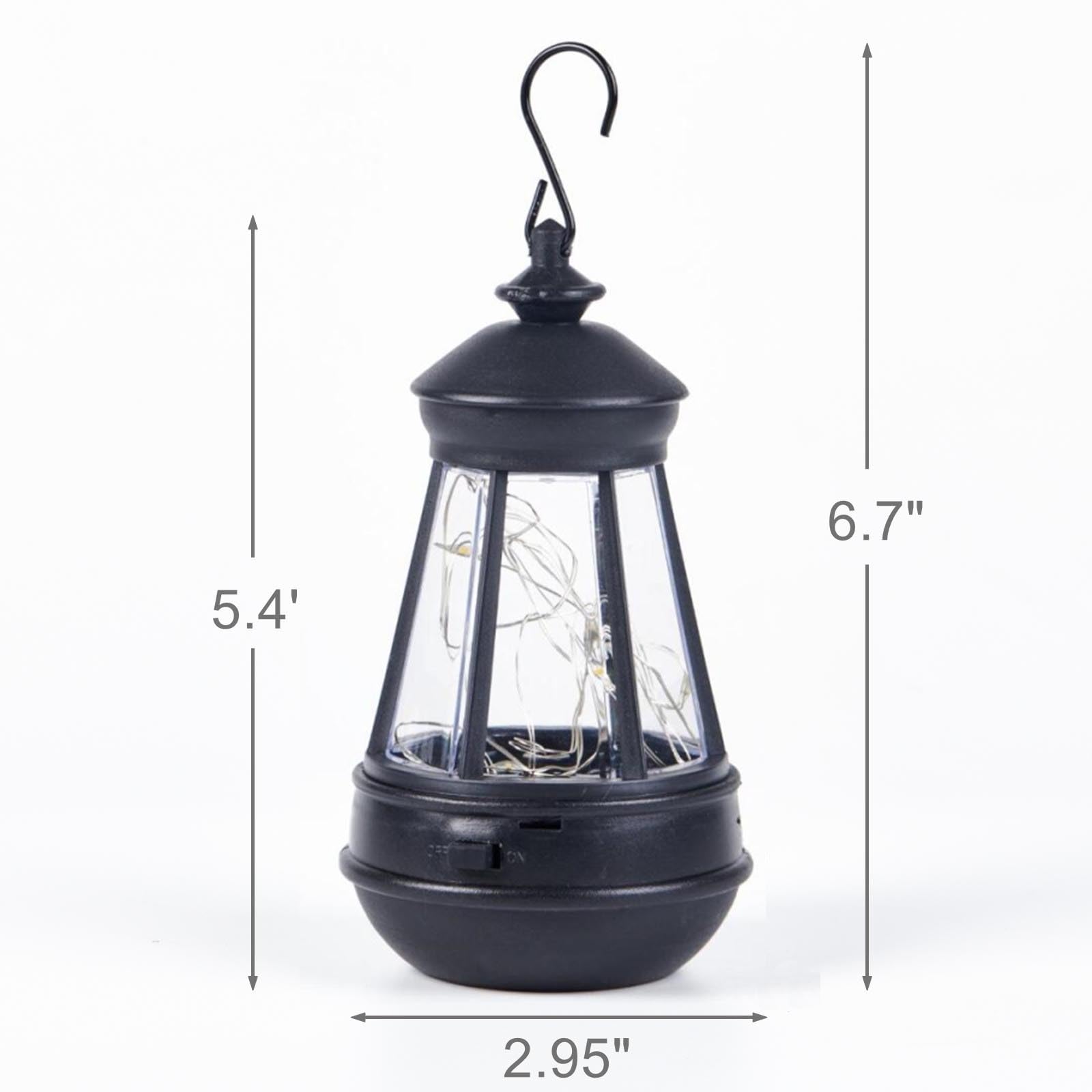 Origarden Solar-Lantern Waterproof Lights Replacement - Garden Decor Outdoor Lighting Decorative Patio Lighting Solar Replacement (Mini Lantern 2Pack (Fairy Light))