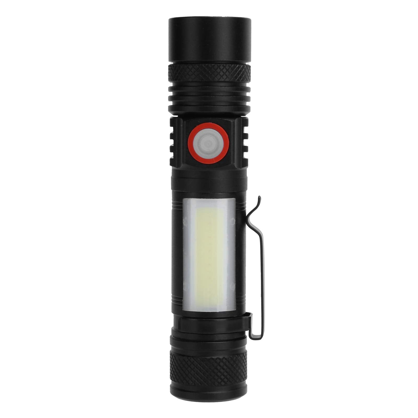 Aunmas Adjustable And Portable Cob Led Flashlight With Magnet For Outdoor And Daily Use