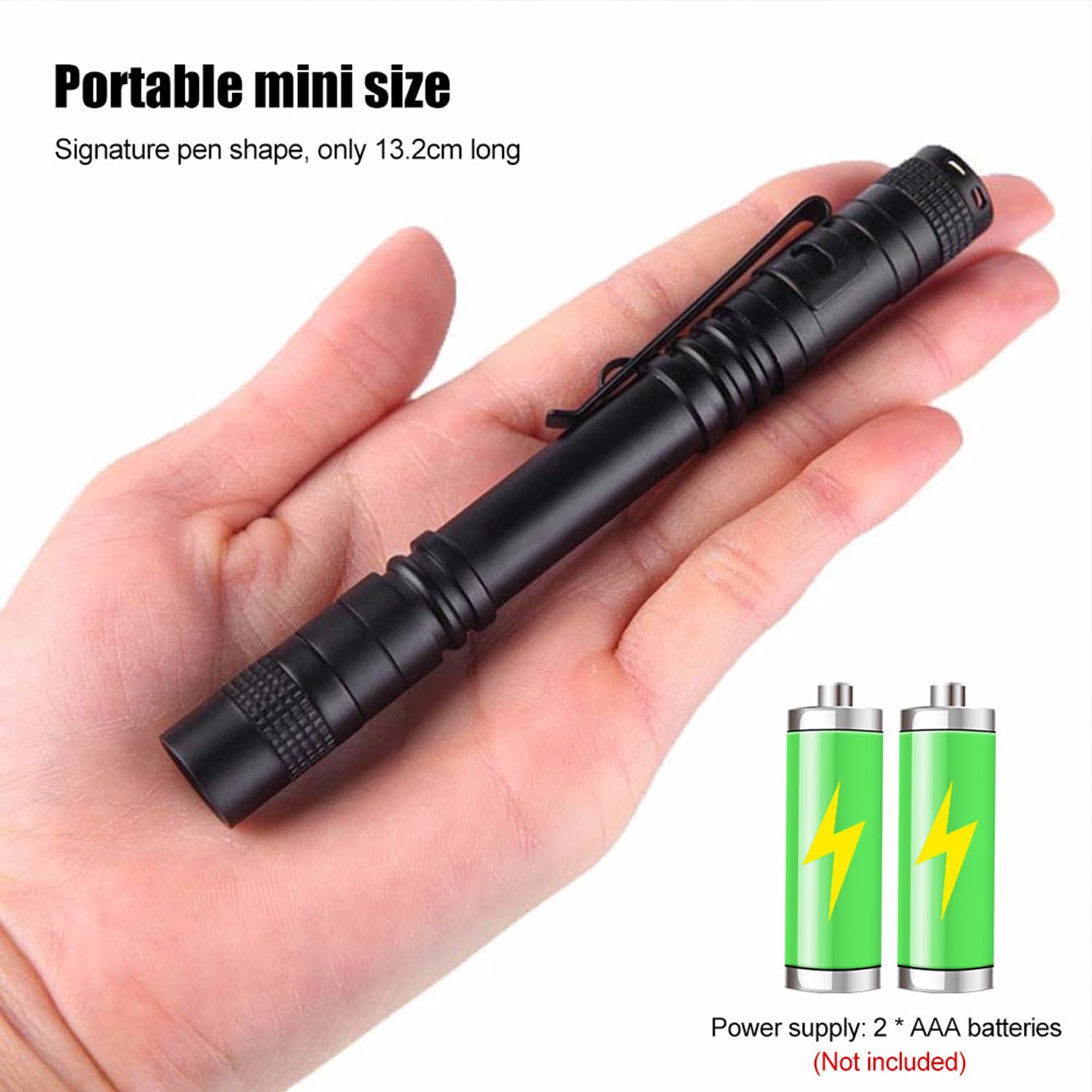 Hyvczp 4 Pack Uv Blacklight Flashlights, Mini 395Nm Blacklight Flashlights, Handheld Pen Lights With Clip Detector For Leak, Pet Urine, Hotel Inspection, Dry Stain And Dye Detector, 5.2 Inch Long