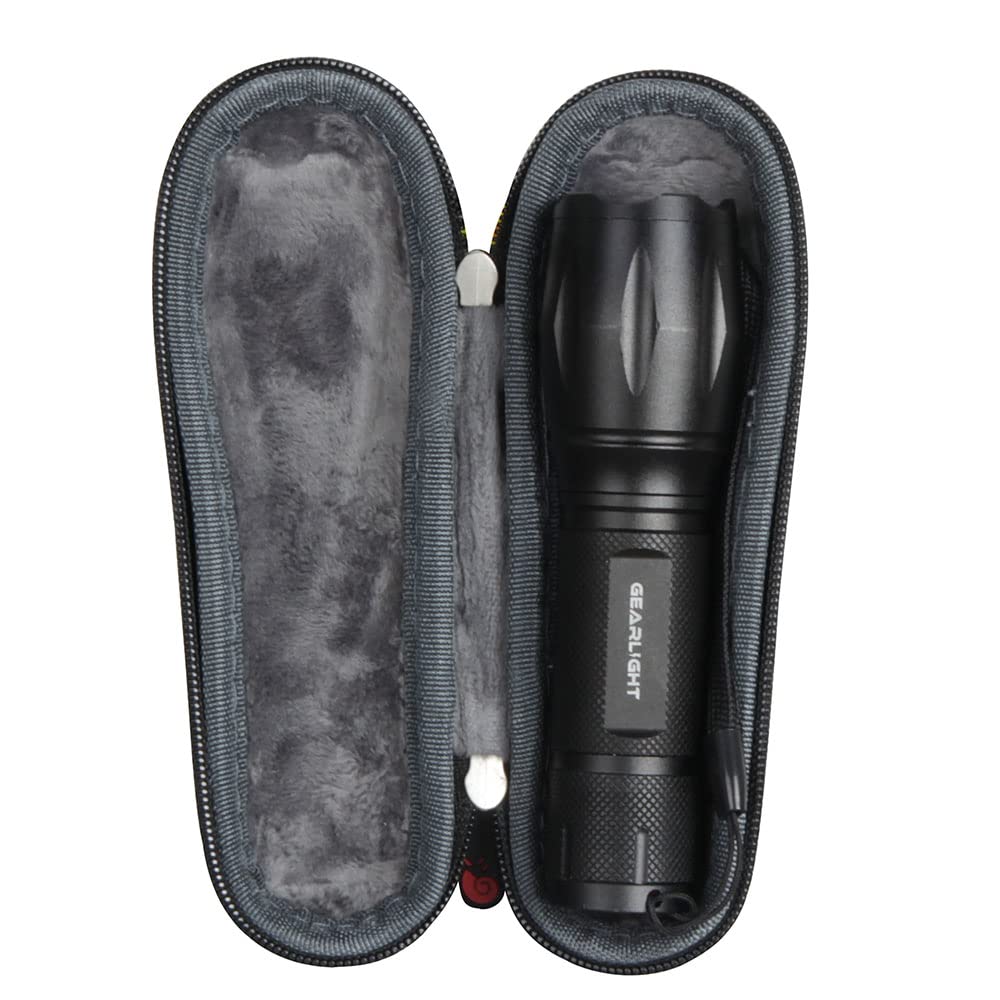 Hermitshell Hard Flashlight Case For Gearlight S1000 / Gearlight S1050 / Vont/Hausbell T6 / Binwo T6