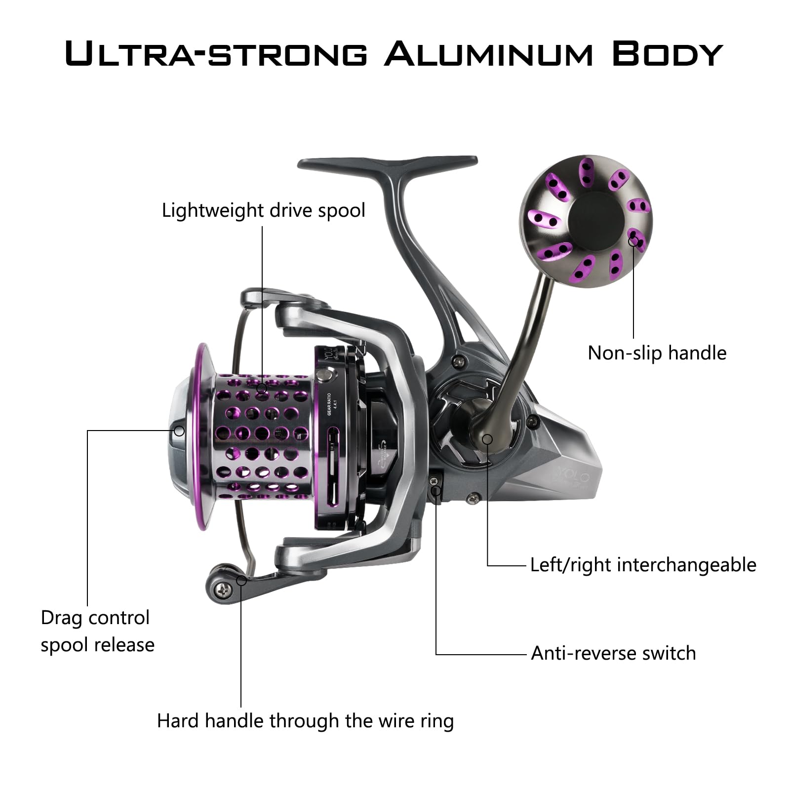Thkfish Saltwater Spinning Reel 10000 Surf Fishing Reels Saltwater,13 +1 Bb,45Lb Max Drag,Ultra Smooth Heavy Duty Reel With Cnc Aluminum Spool Reels For Long Cast