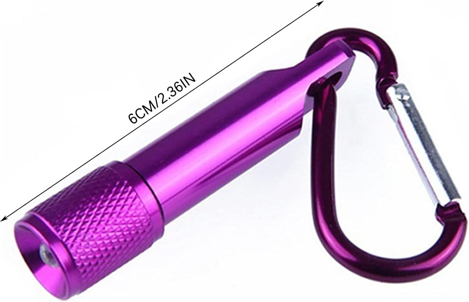 Bwesoo Purple Mini Bright Key Ring Portable Pocket Torch,Keychain Led Flashlight, Bike Headlights For Edc, Night Reading, Camping, Power Outage, Emergency Sports And Outdoors