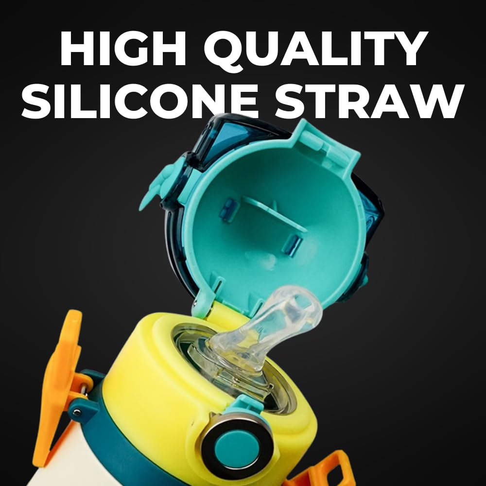 Robot Thermal Kids Water Bottle, Enjoy Durable Insulated Design, Kids Water Bottles For School Boys