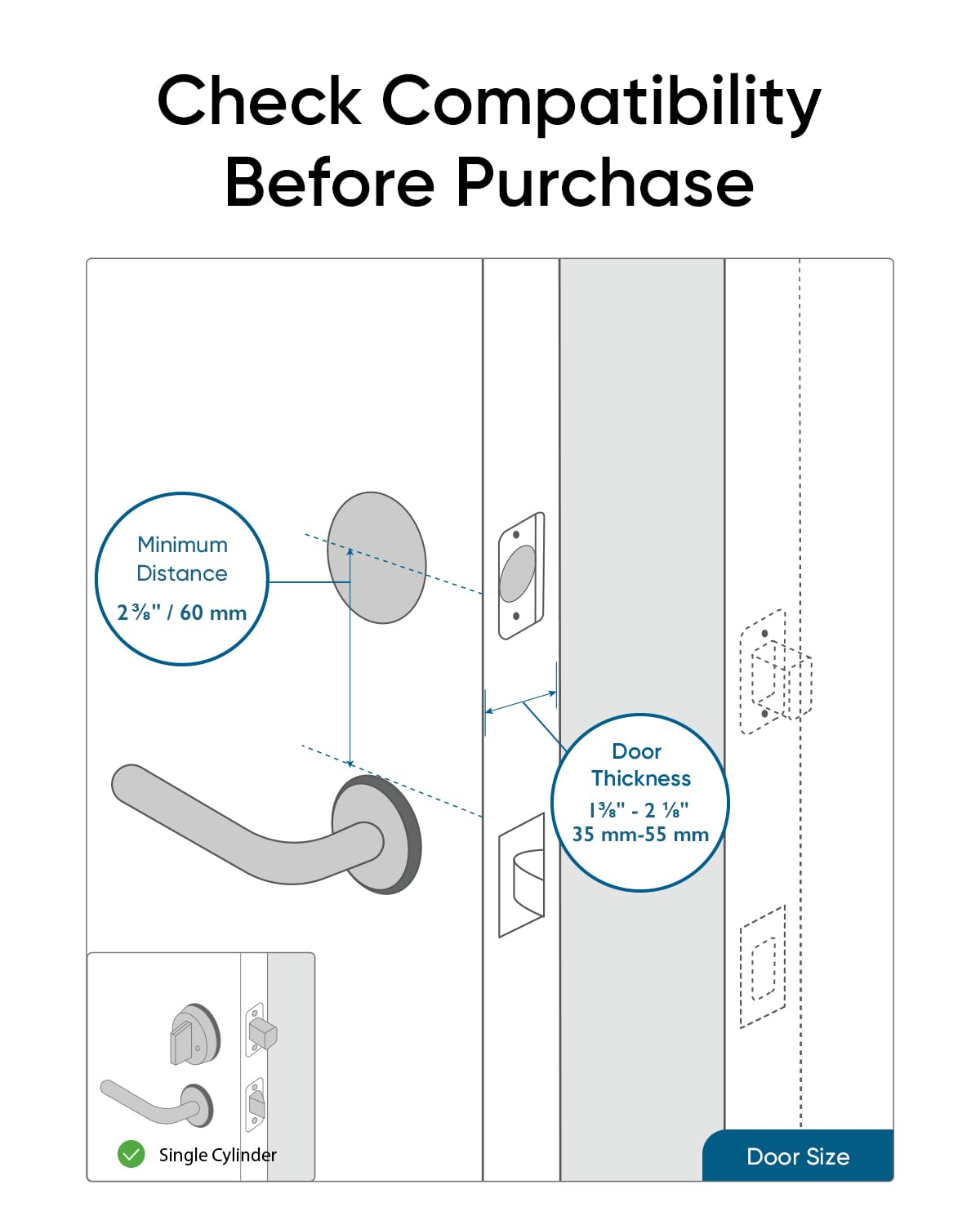 Eufy Security Smart Lock S230, Keyless Fingerprint Lock For Front Door, Easy Installation, Built-In Wi-Fi, Reliable App For Remote Access, One-Year Battery Life, Bhma , Ip65 Weatherproof