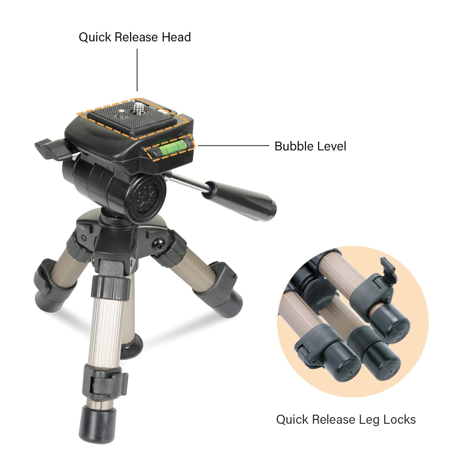 Ls Photography Phone Tripod Portable And Adjustable Camera Stand Holder With Universal Phone Clip, Compatible With Cellphones, Digital Camera, Lgg872