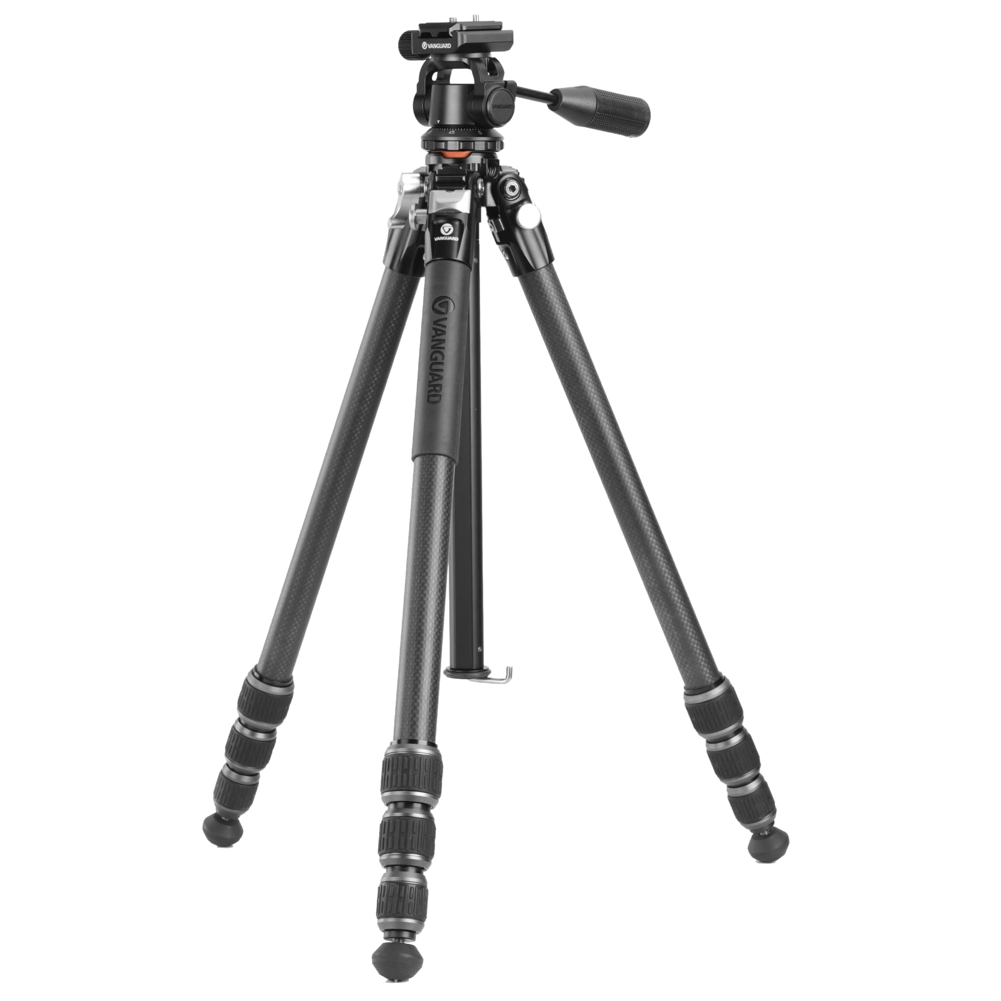 Vanguard Veo 5 234Co26 Full-Size Carbon Fiber Tripod With Veo Ph-26 2-Way Pan Head