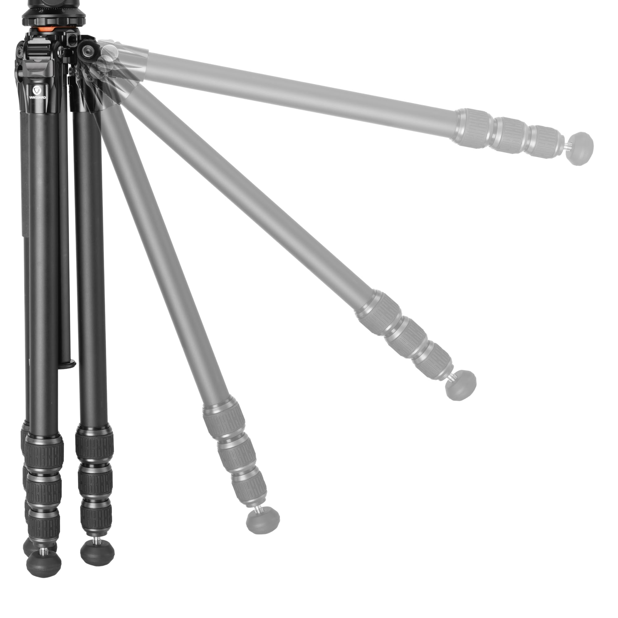 Vanguard Veo 5 264Ao28 Full-Size Aluminum Tripod With Veo Ph-28 2-Way Pan Head