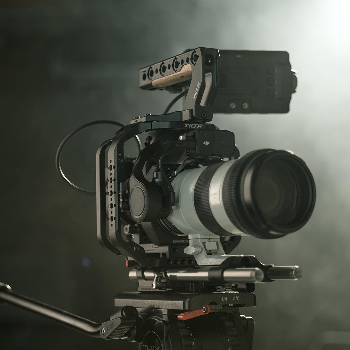 Tilta Full Camera Cage Compatible With Dji Ronin 4D Flex Basic Kit Black Es-T09-A