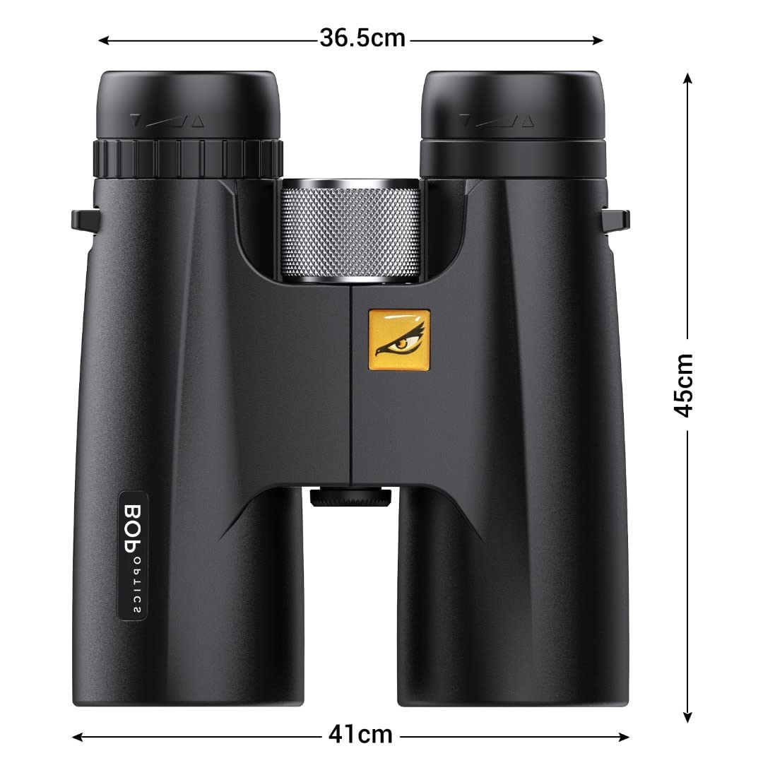 Birds Of Prey Optics 10X42 Binoculars For Adults High Powered - Hd Binoculars For Bird Watching, Binoculars For Hunting W. Carrying Bag - Travel Essentials, Cruise Ship Essentials And Camping Gear
