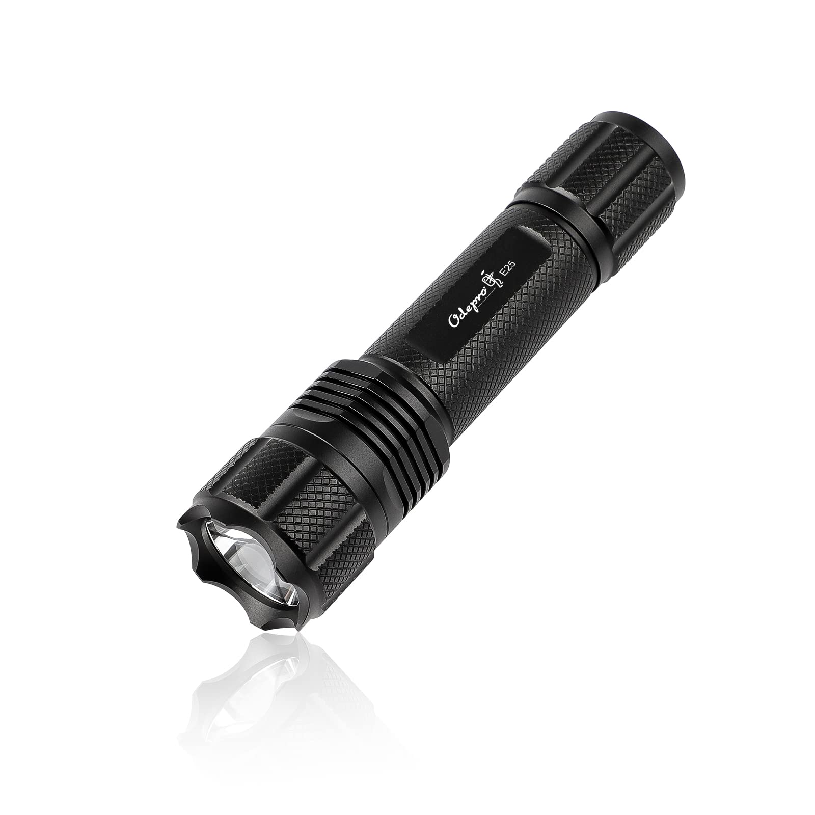 Odepro E25 Led Flashlight, 500 Lumen Small Compact Bright Edc Pocket Flashlights With High/Low/Sos Light Modes, Ipx6 Waterproof, For Outdoor Camping Searching Emergency