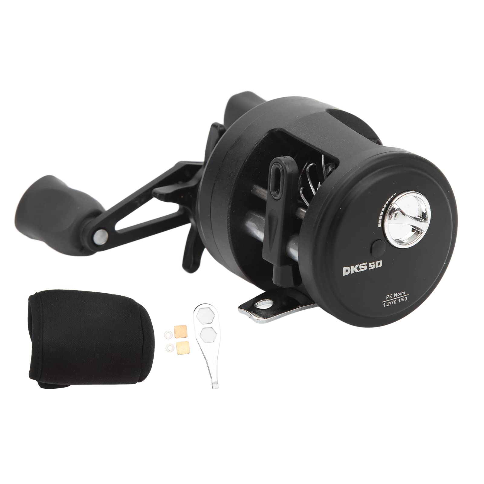 Milltrip Fishing Reel, Water Drop Baitcasting Reel Long Range Lure Fishing Drum Wheel Micro Object Baitcaster Fishing Reel