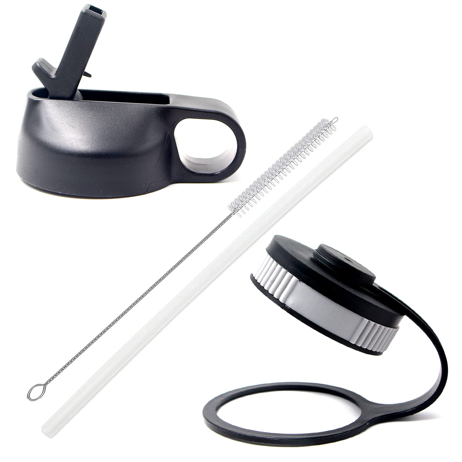 22 Oz Baseball Water Bottle, Flask Sports Metal Thermo Tumbler With 2 Lids, Stainless Steel Double