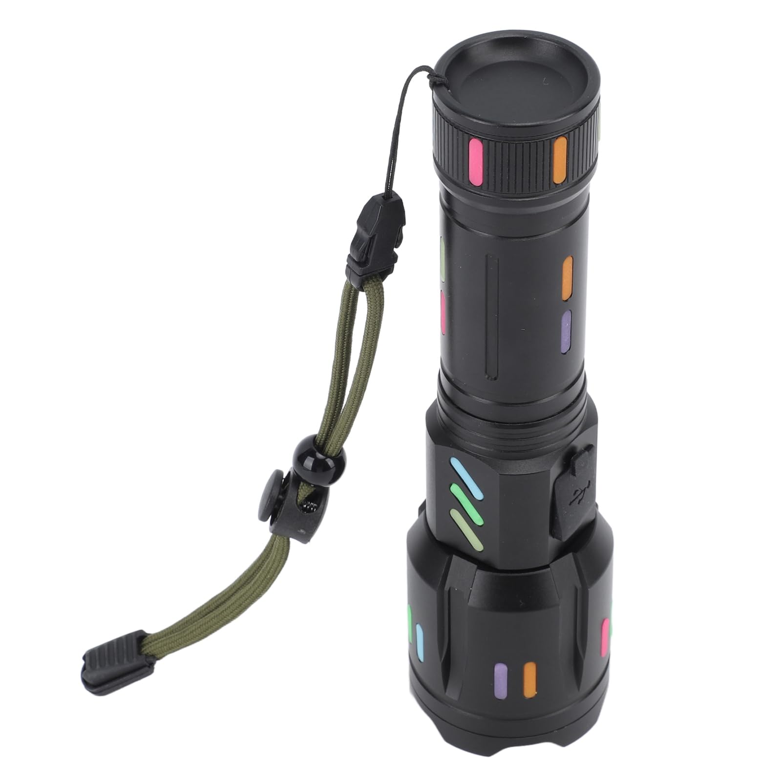 Hyuduo Led Flashlights High Powered Zoomable Handheld Torch Outdoor White Long Range Flashlight High Power Flash Light Handheld Torch With 5 Modes For Camping Hiking