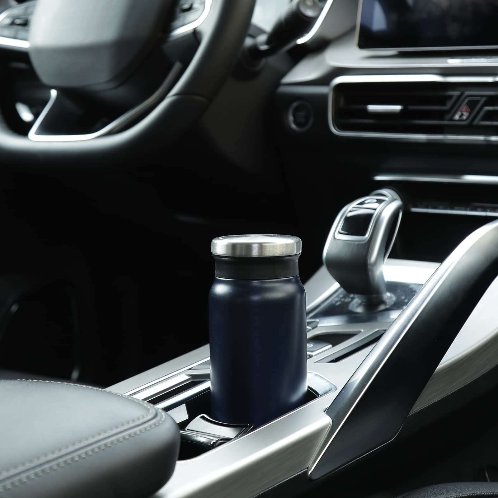 Portable 14Oz Coffee Thermos Travel Coffee Tumbler Stainless Steel Insulated Vacuum Bottle