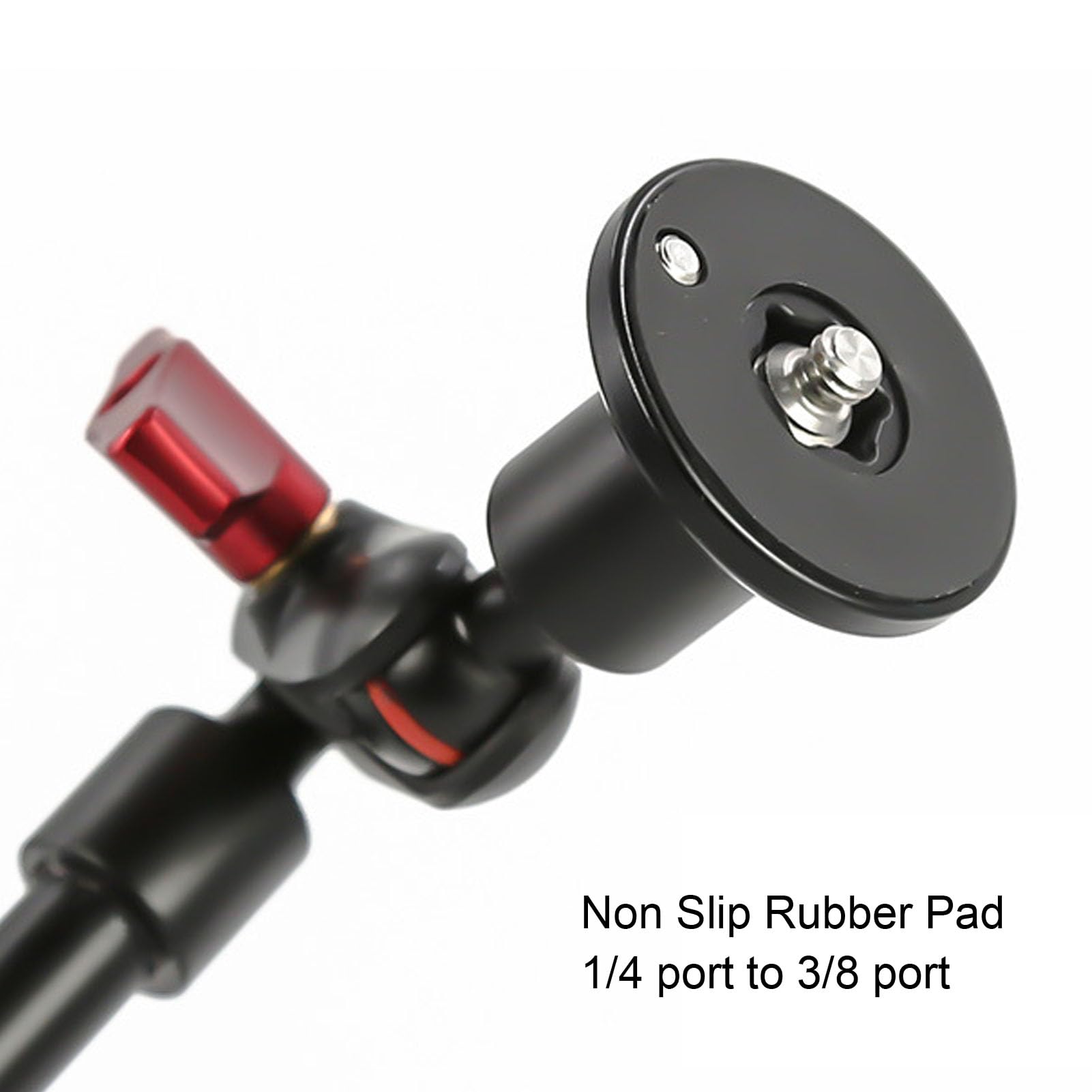 Bewinner 31In Adjustable Articulating Friction Magic Arm With 1/4In 3/8In Thread & Super Clamp, Camera Mount 360 Degree Rotation For Led Light Microphone Video Rig (31 Inch)