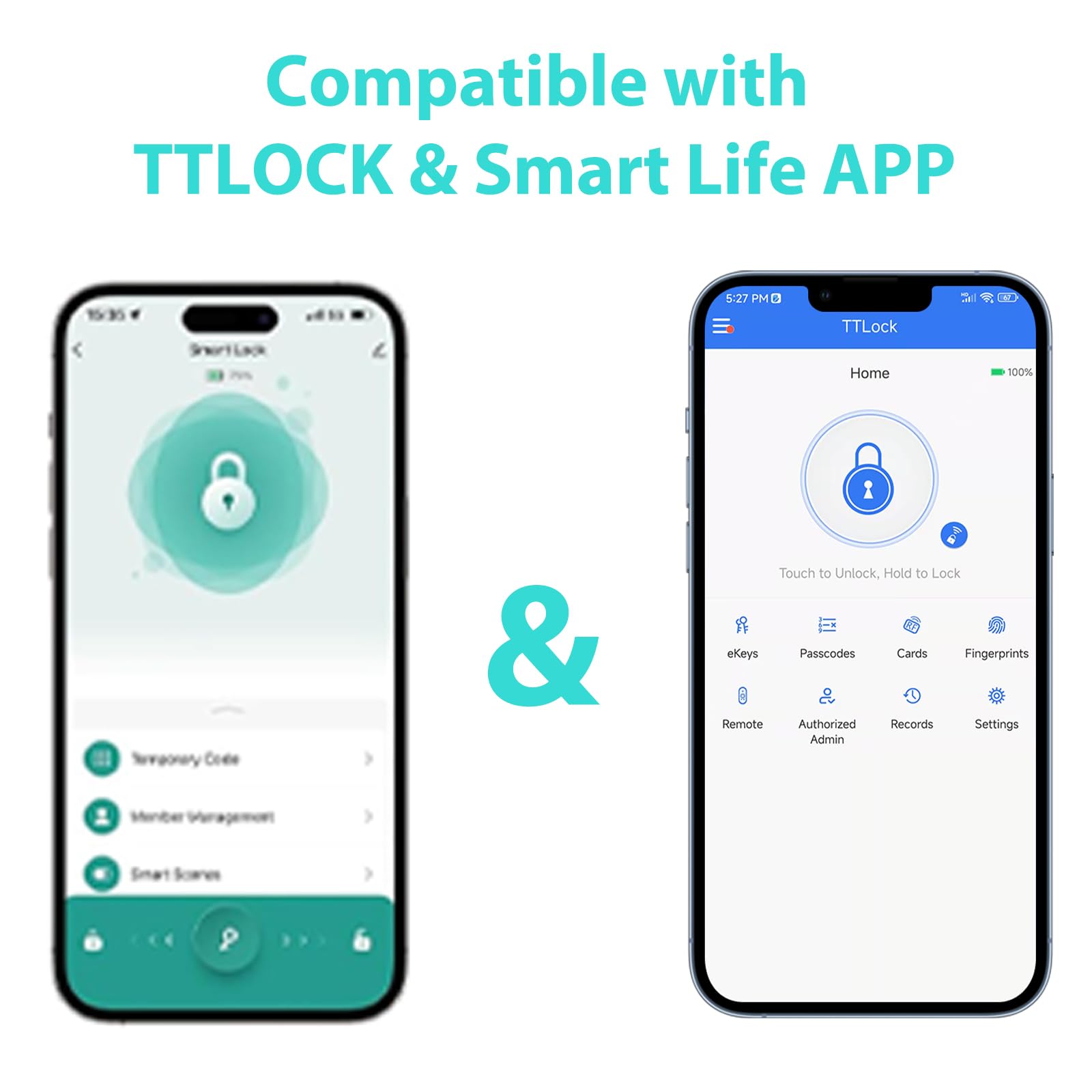 Sangzisally Ic Cards For Smart Door Lock, 13.56Mhz Rfid Key Fobs For Smart Fingerprint Door Lock, 4 Pcs Smart Ic Cards For Ttlock Smart Locks, Keyless Entry Smart Cards For Door Lock, Black