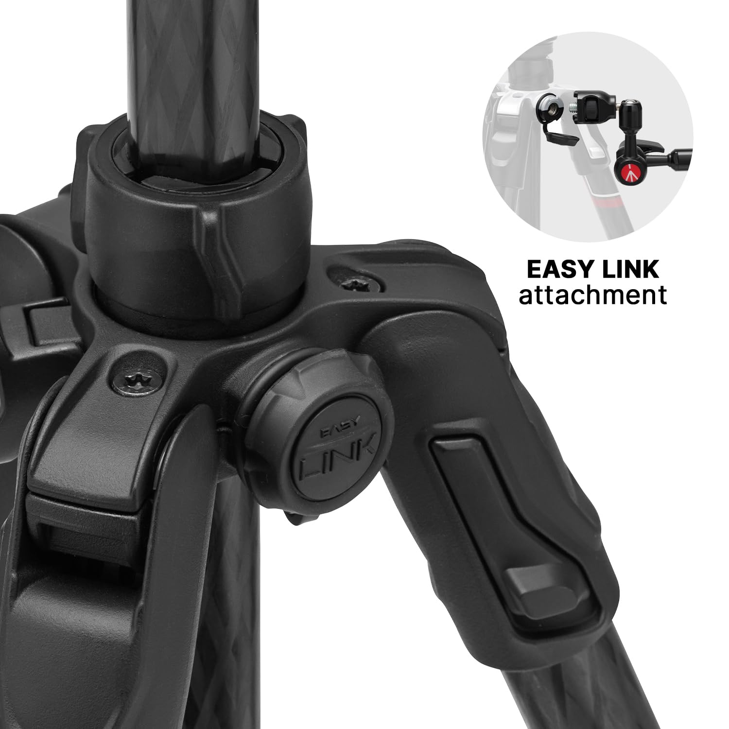 Manfrotto Be Advanced As, Camera Travel Tripod Kit, Twist Lock, Compatible With Arca-Swiss, Portable And Compact, Ball Head, Carbon Tripod For Dslr, Mirrorless, Camera Accessories